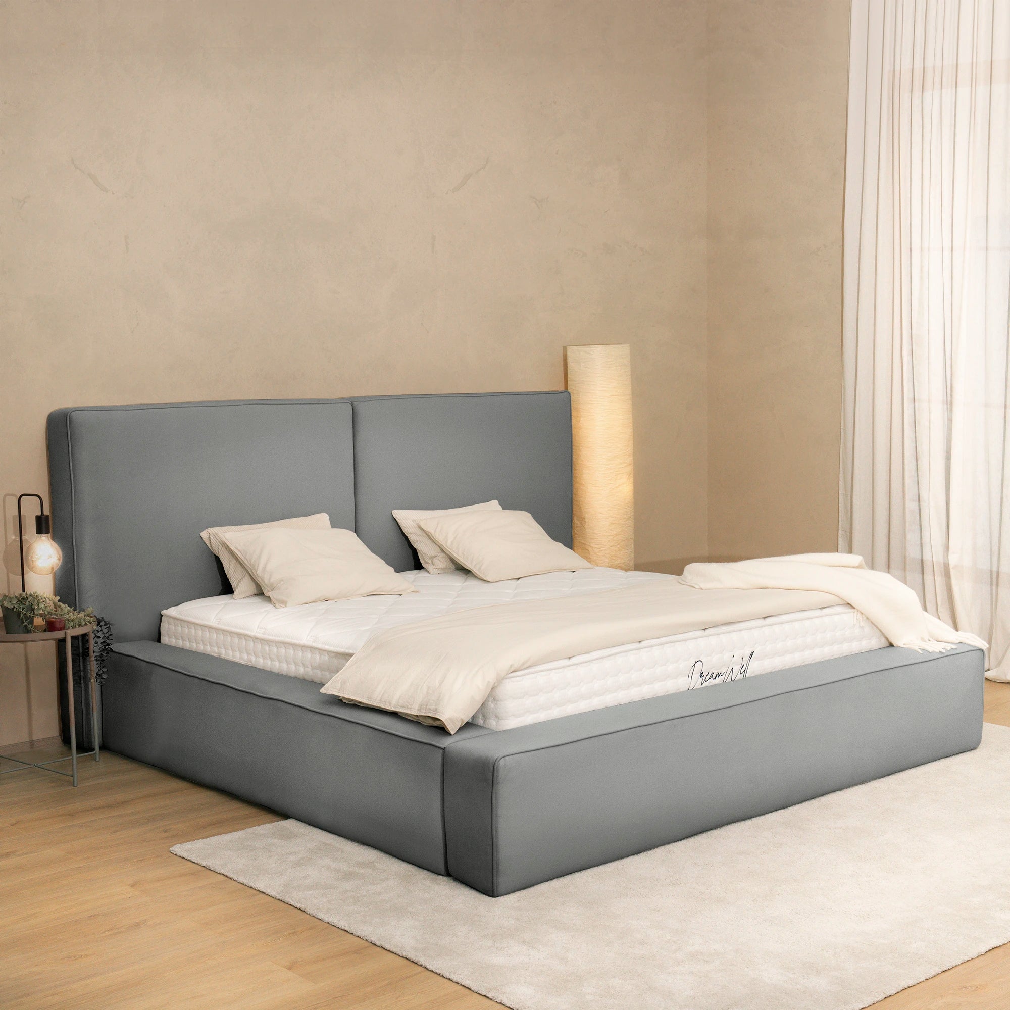 Bett mit Stauraum OLBIA