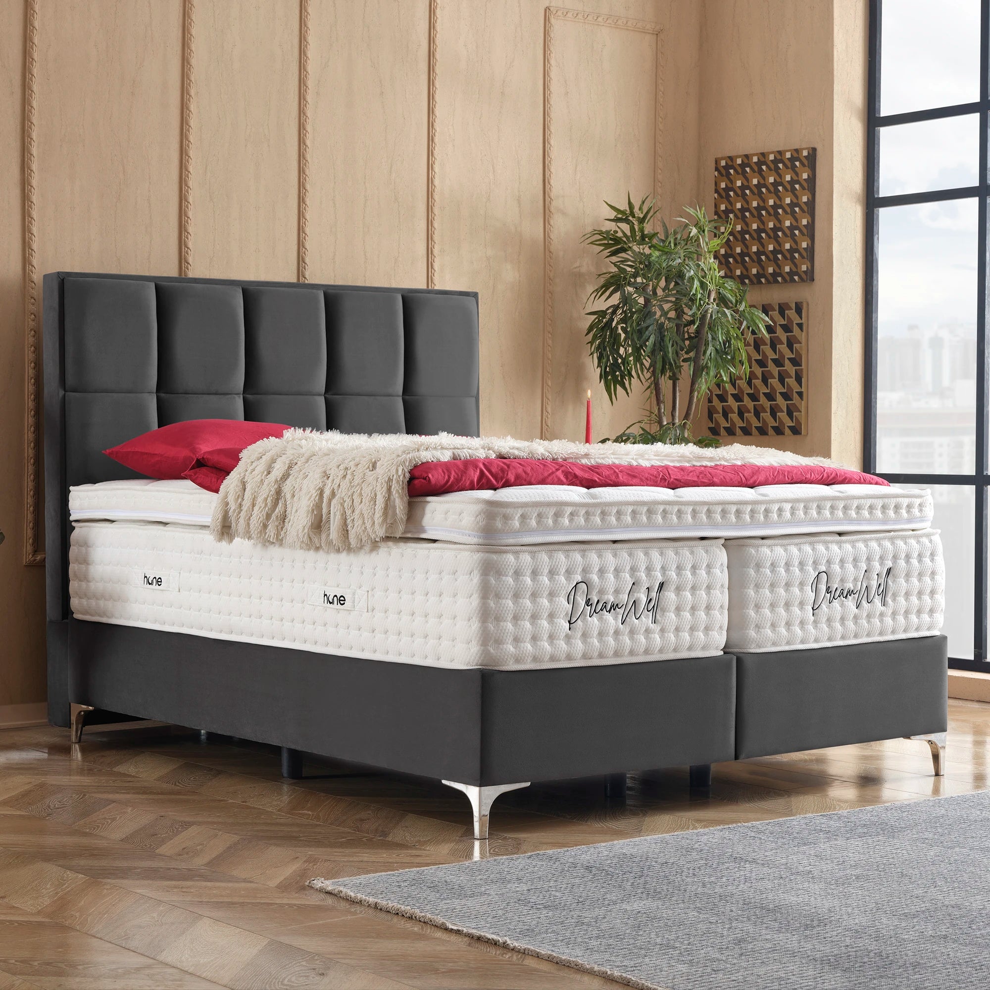 Posteľ s úložným priestorom CASTLE