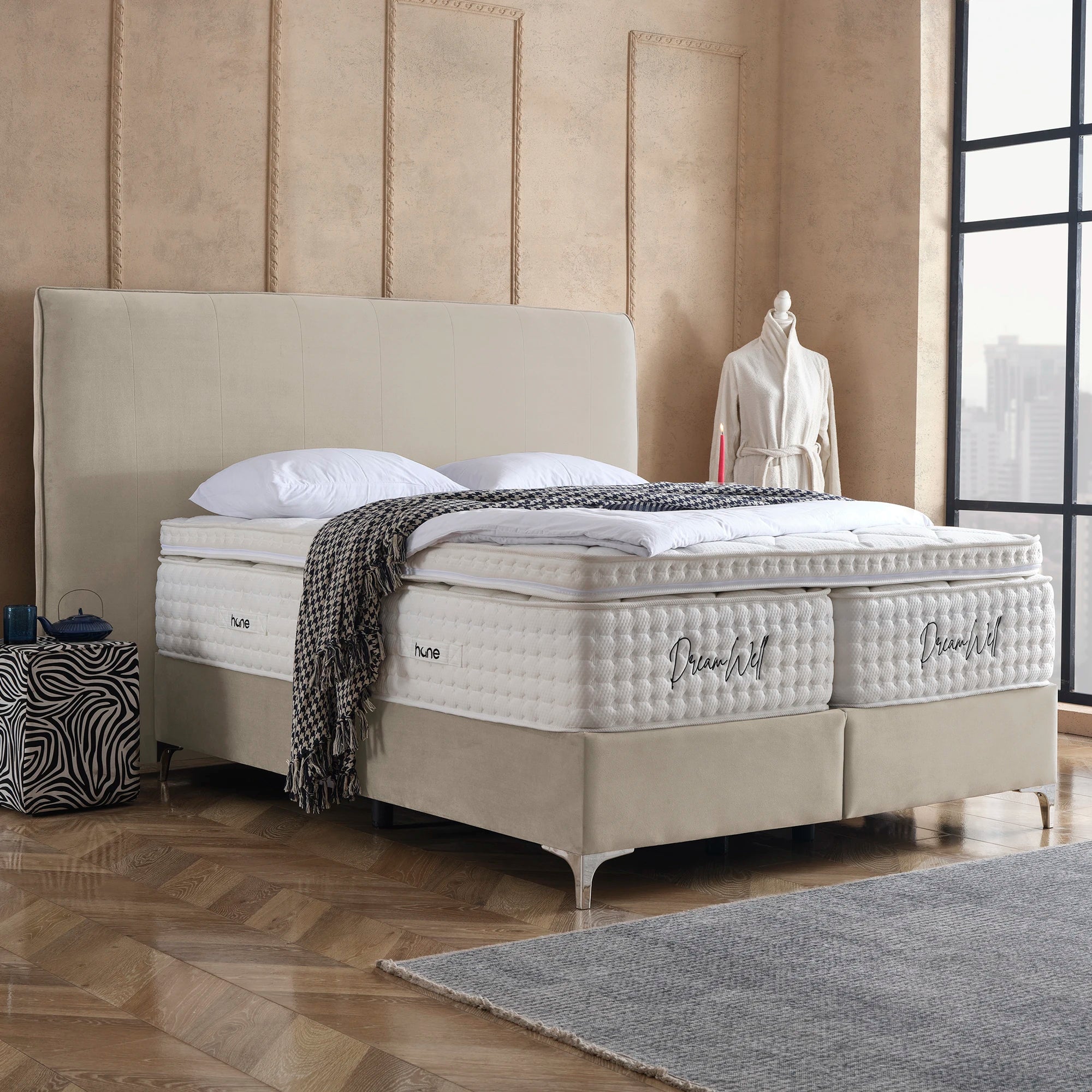 Bett mit Stauraum FABOULAS