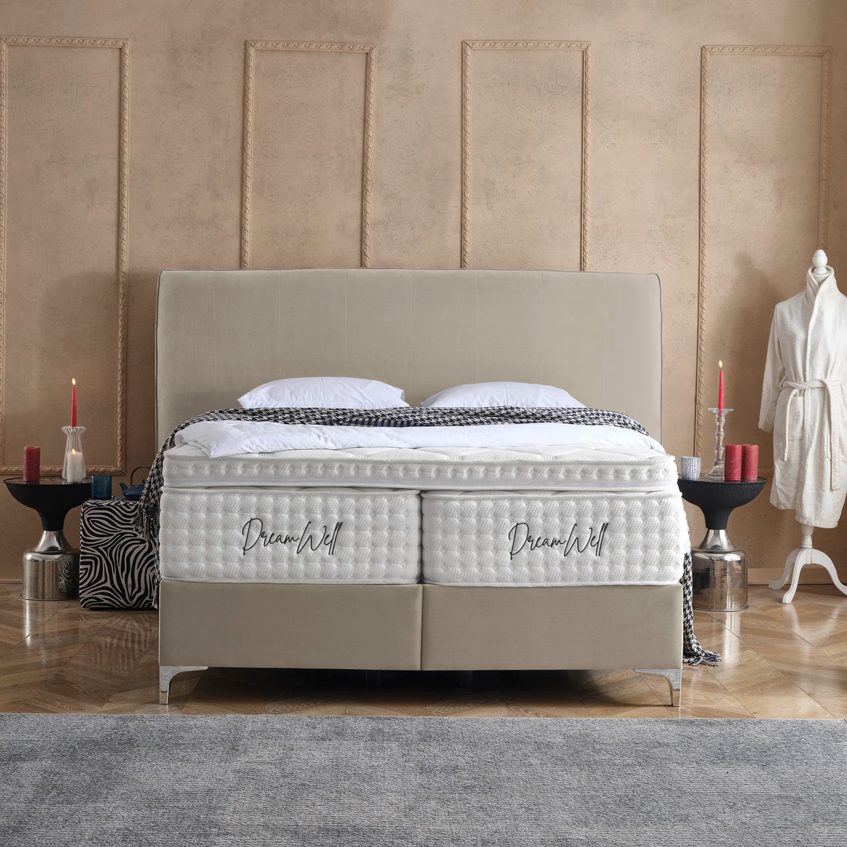 Bett mit Stauraum FABOULAS