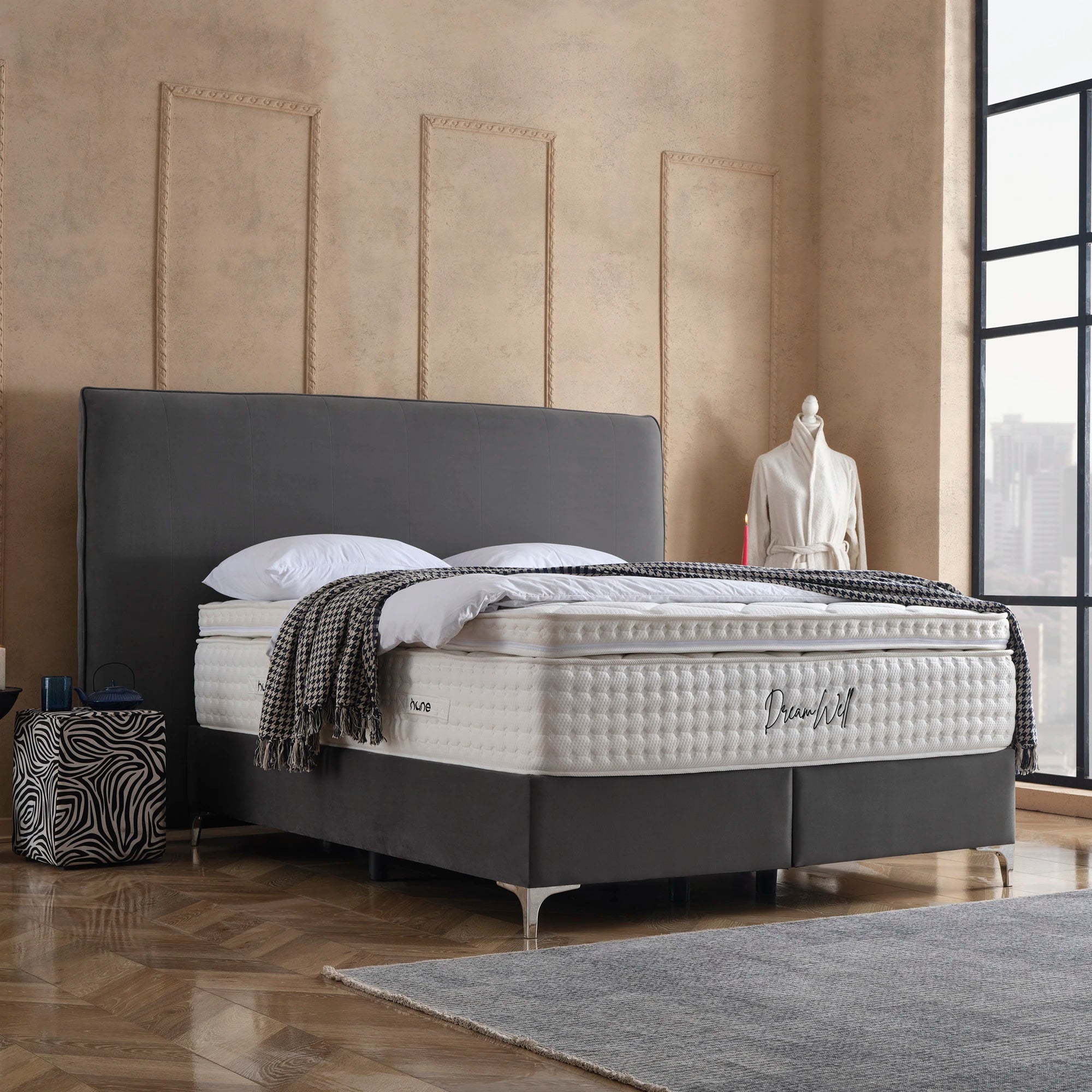 Bett mit Stauraum FABOULAS