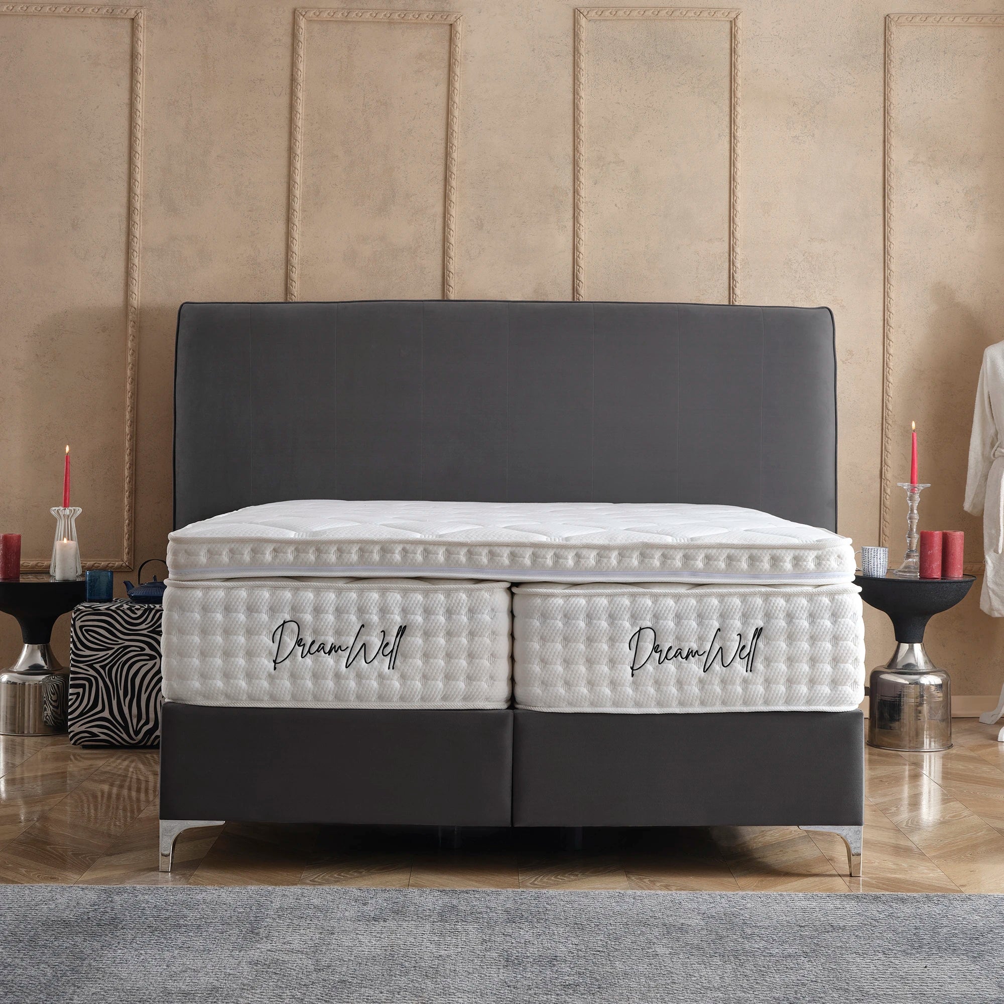 Bett mit Stauraum FABOULAS