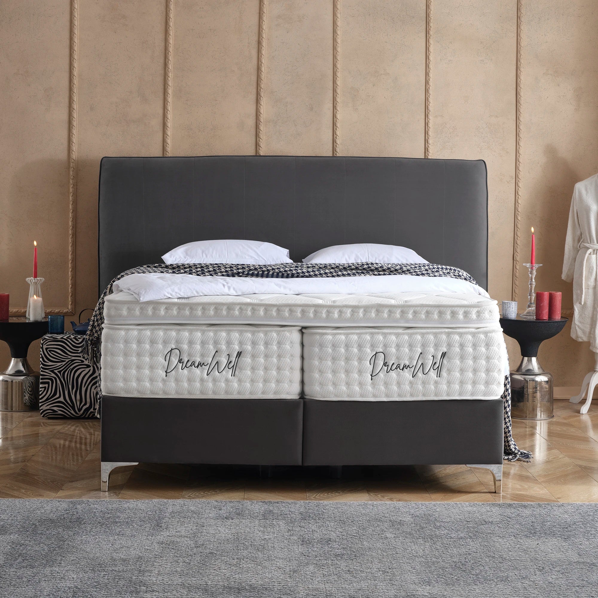 Bett mit Stauraum FABOULAS