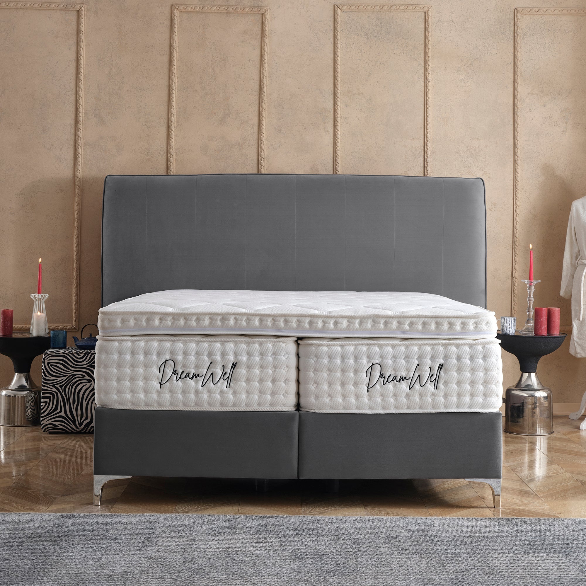 Bett mit Stauraum FABOULAS