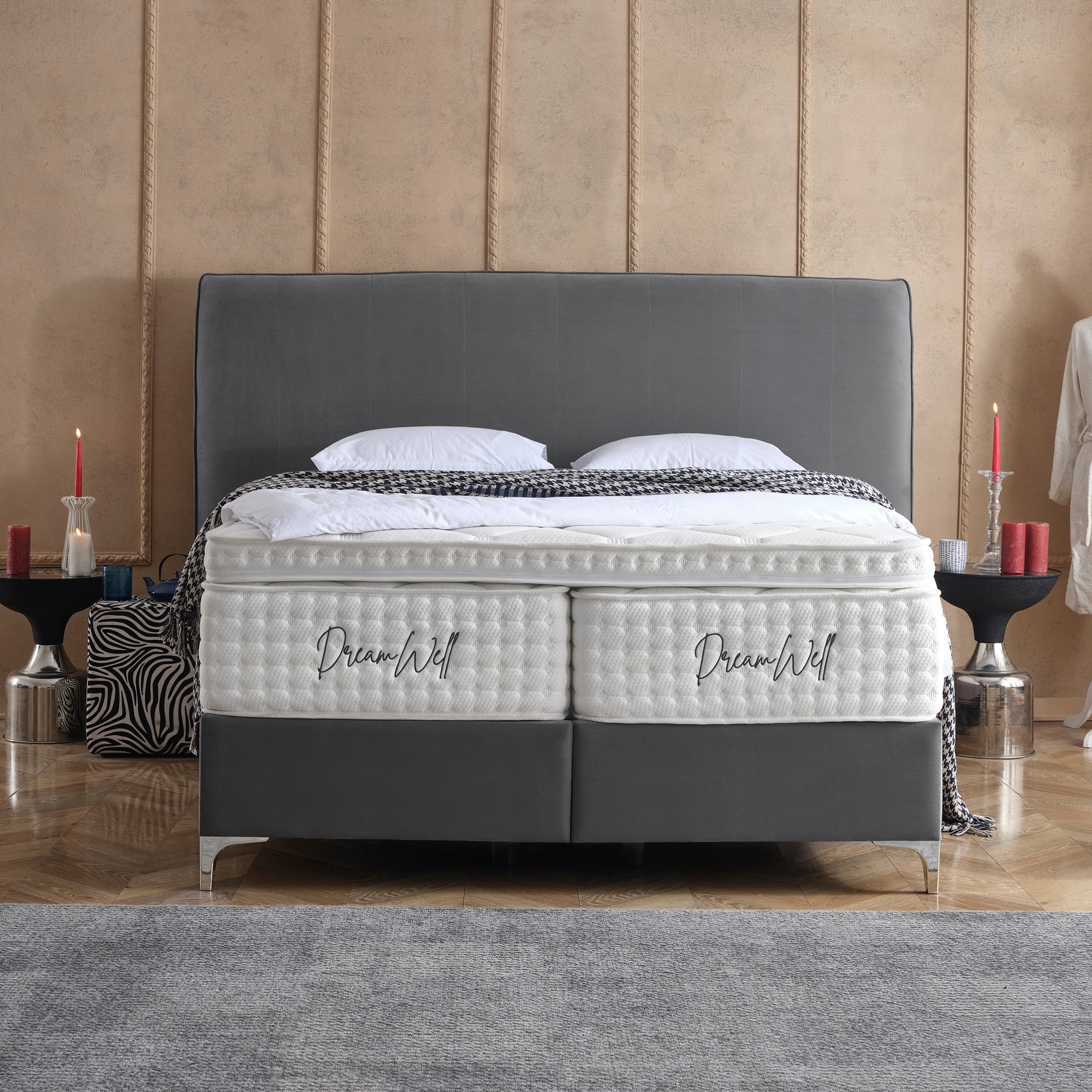 Bett mit Stauraum FABOULAS