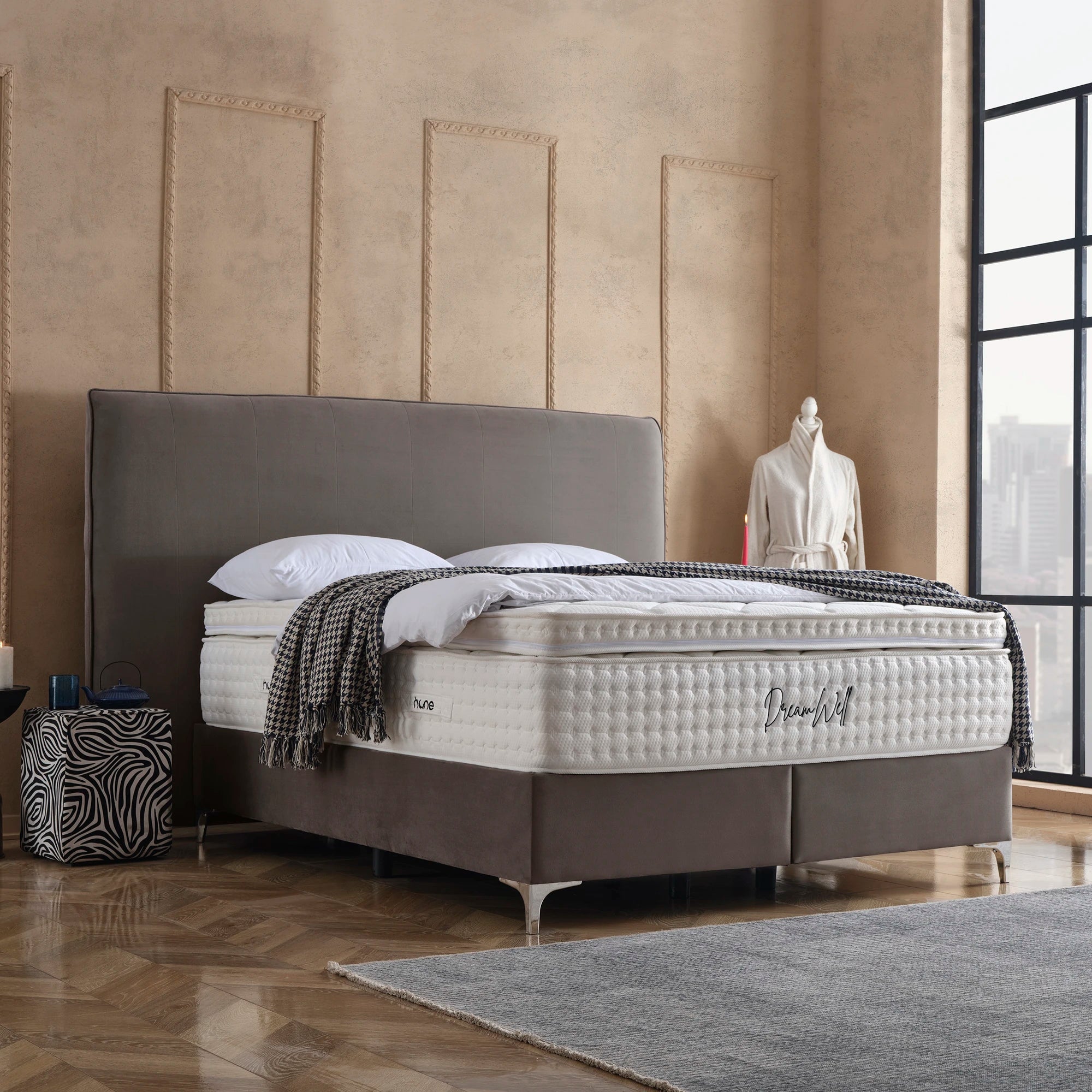 Bett mit Stauraum FABOULAS