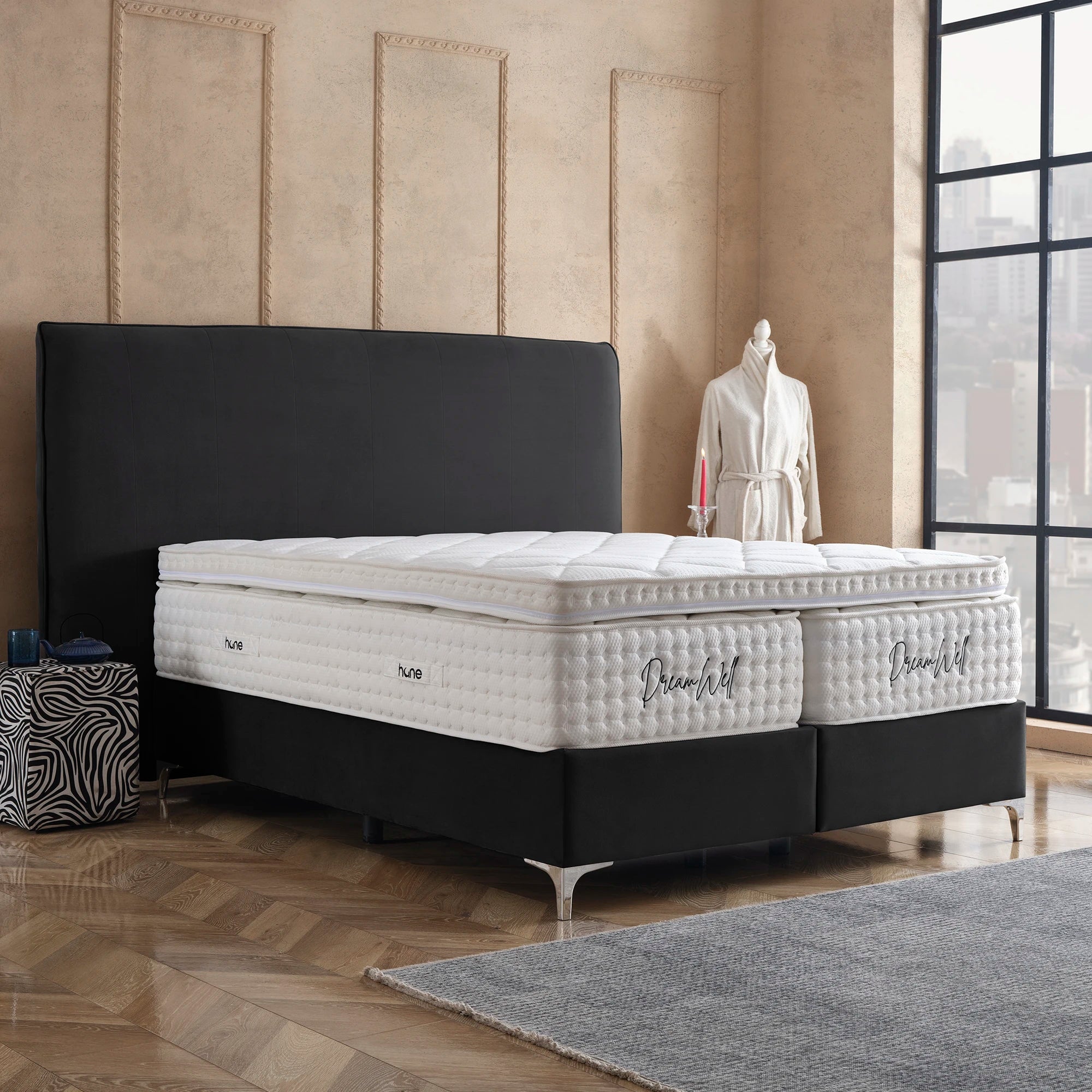 Bett mit Stauraum FABOULAS