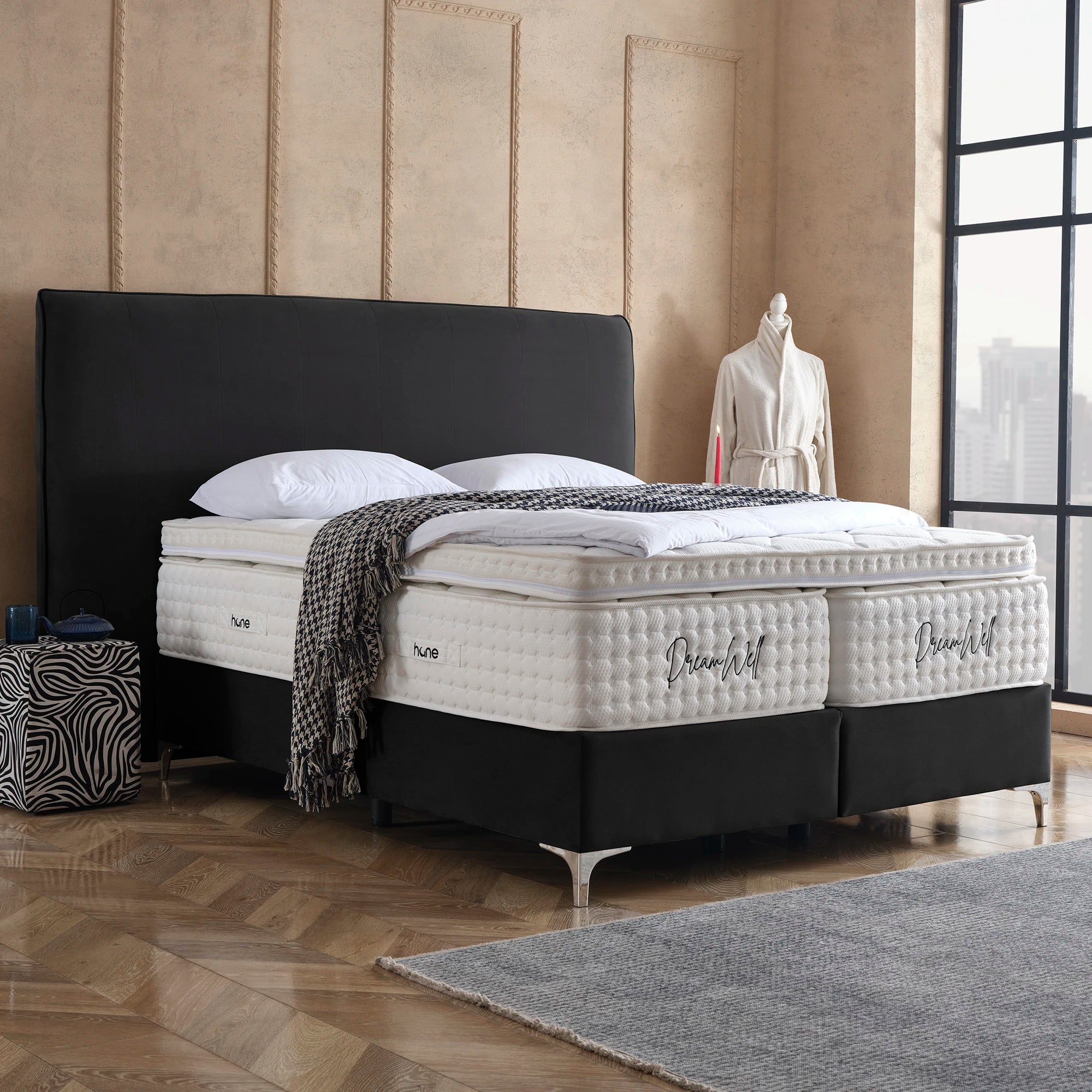 Bett mit Stauraum FABOULAS