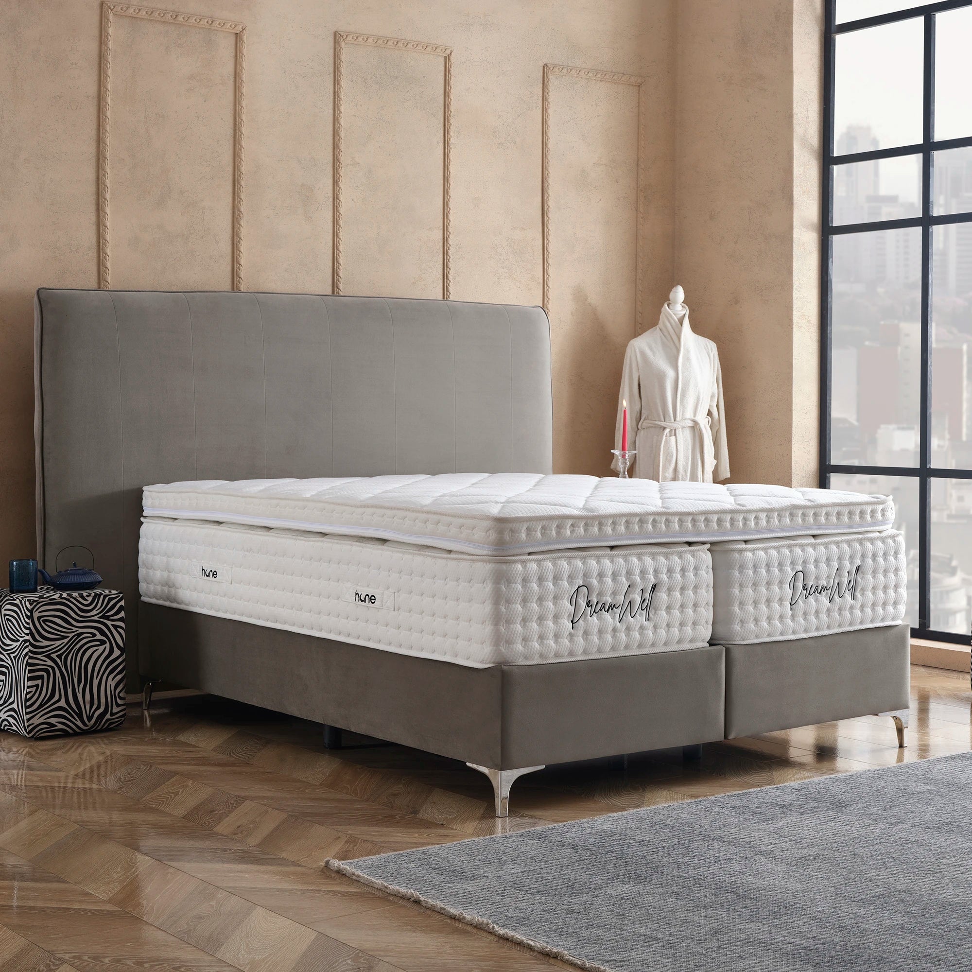 Bett mit Stauraum FABOULAS