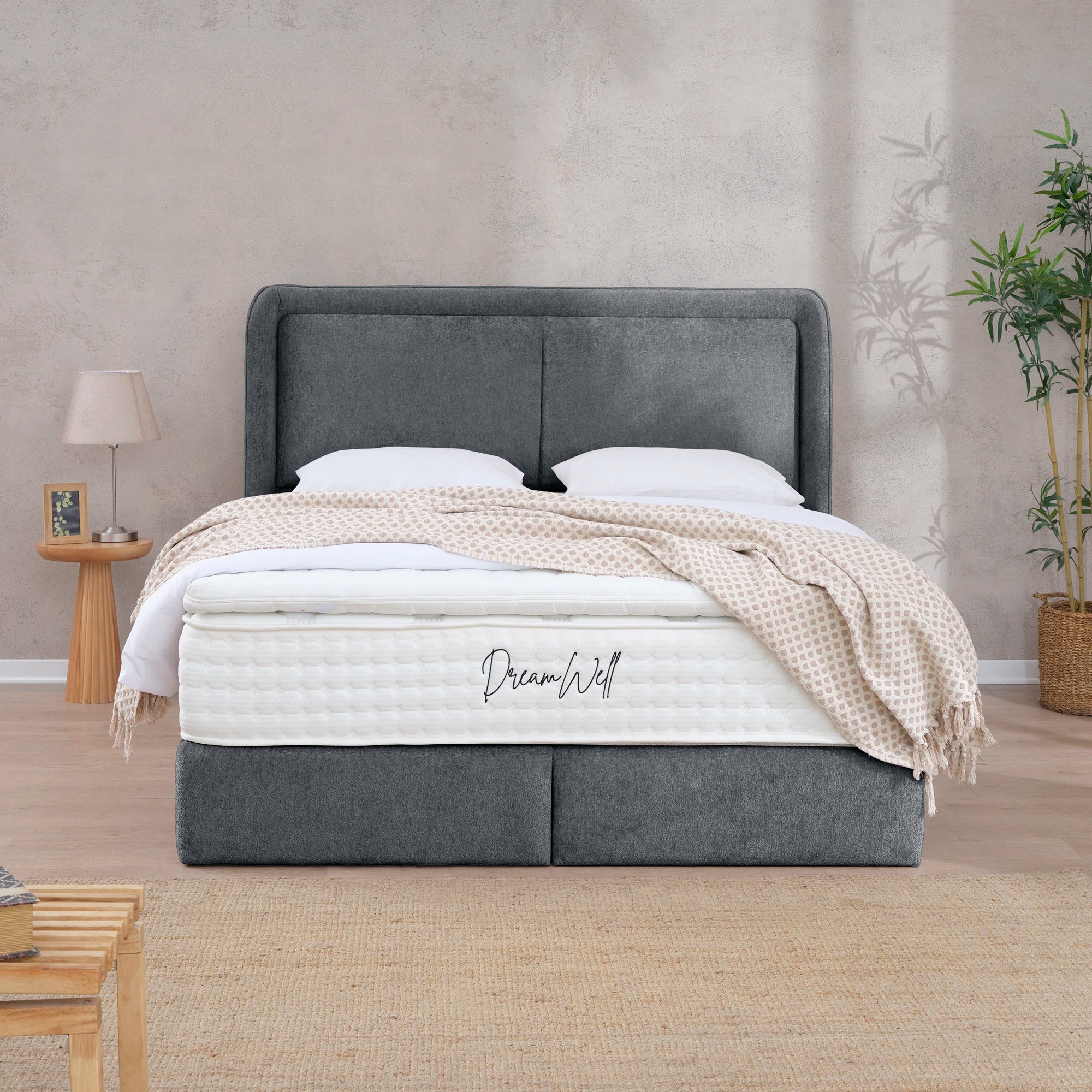 Bett mit Stauraum LEONE