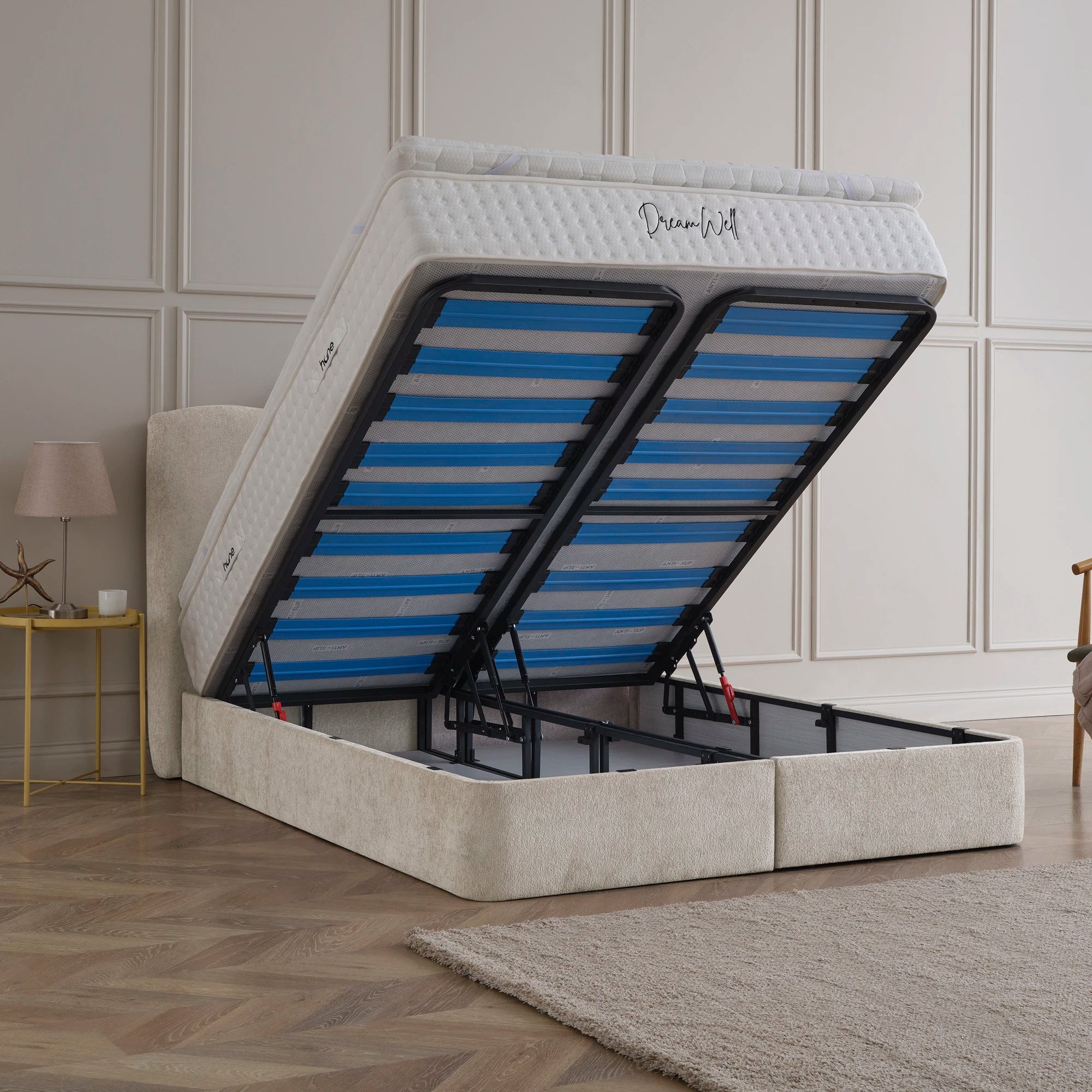 Bett mit Stauraum LILY