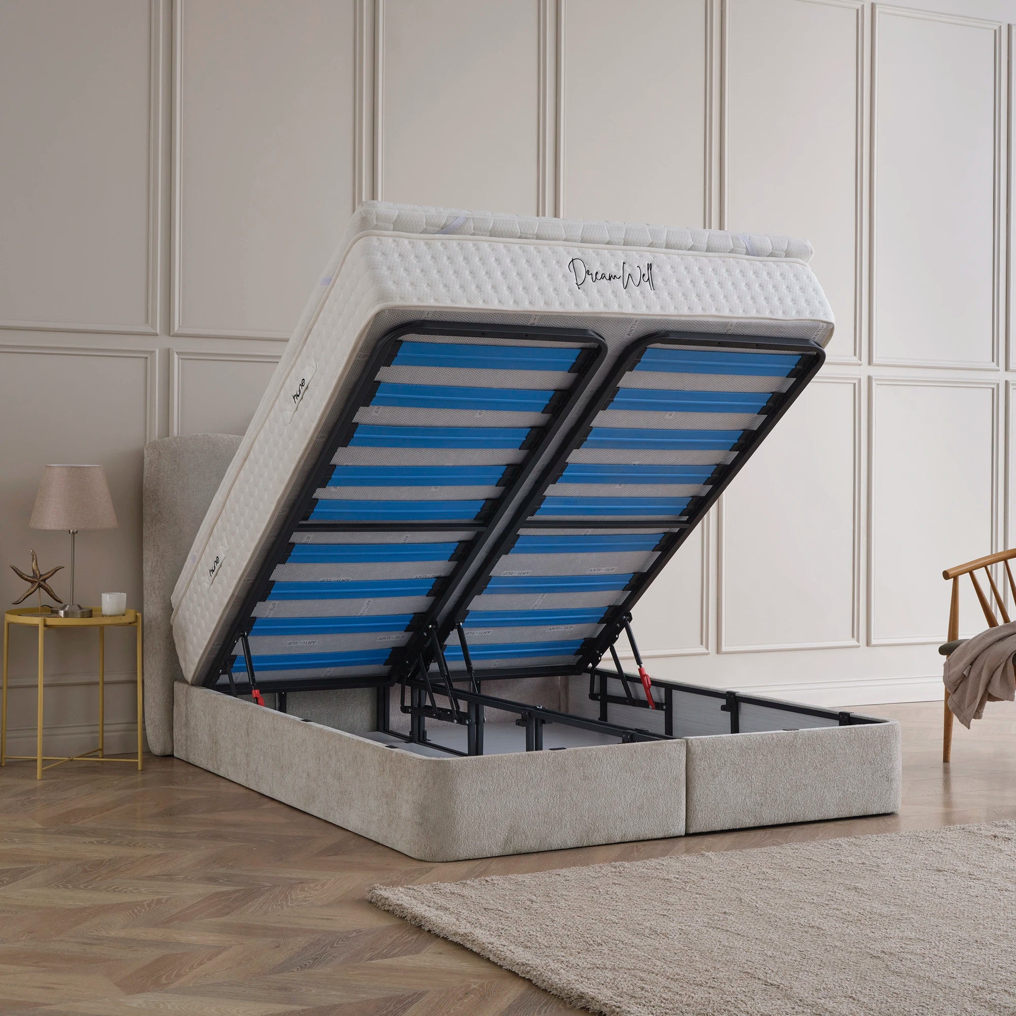 Bett mit Stauraum LILY