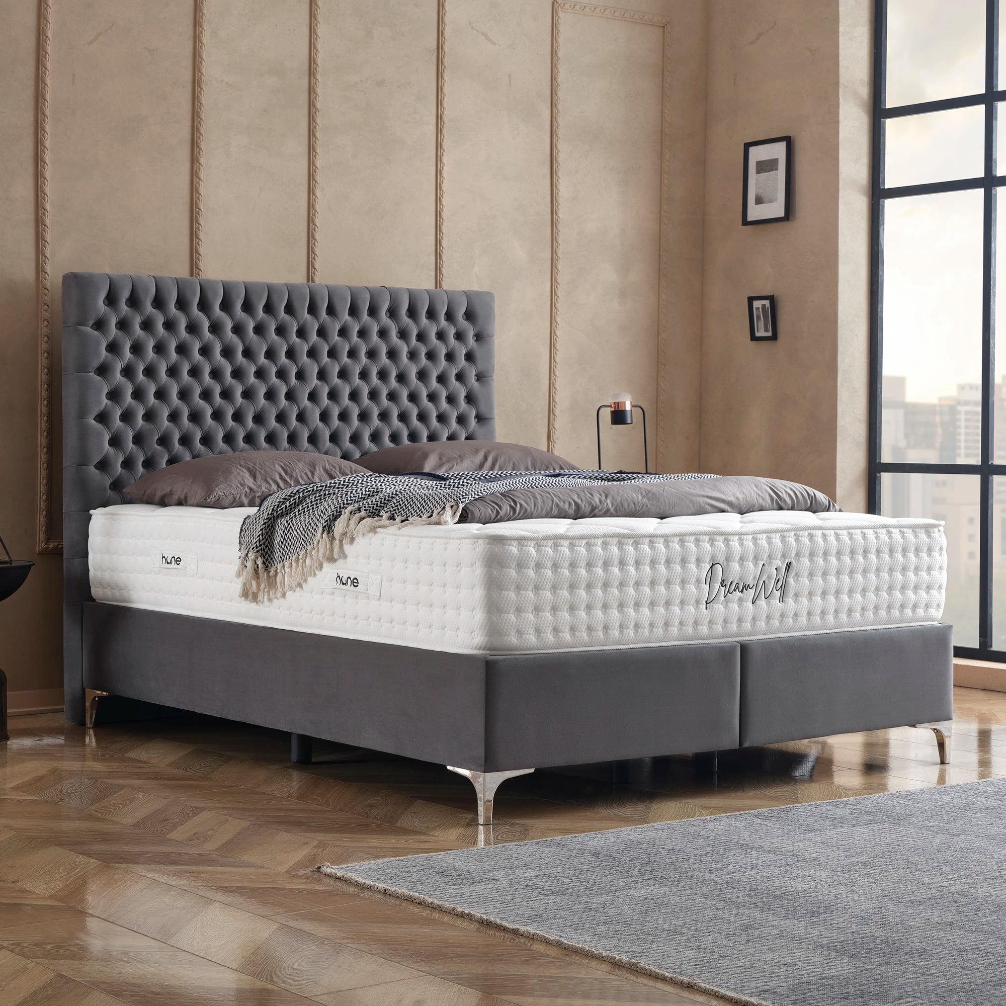 Bett mit Stauraum LONDON