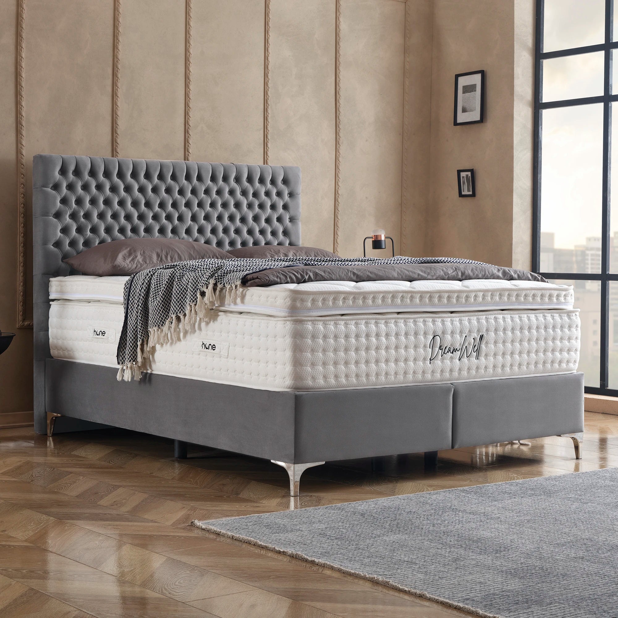 Bett mit Stauraum LONDON