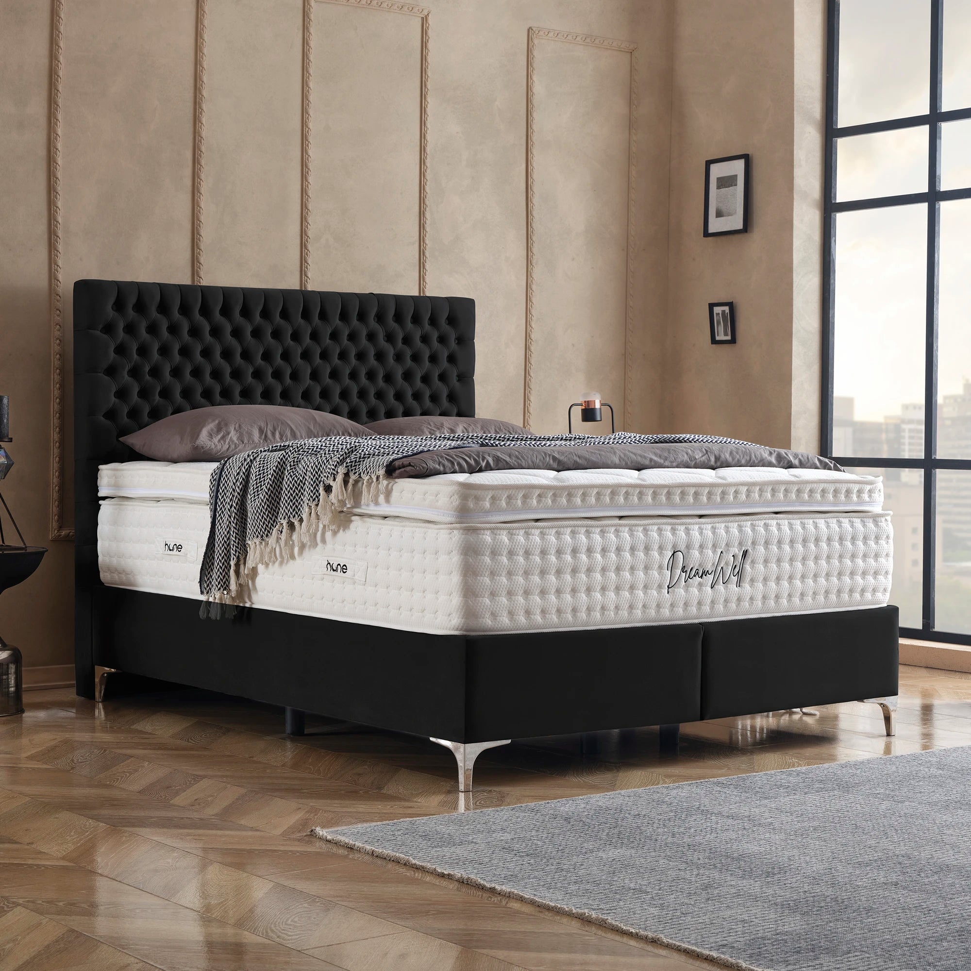 Bett mit Stauraum LONDON