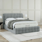 Designer Polsterbett mit Stauraum Mila