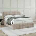 Designer Polsterbett mit Stauraum Mila