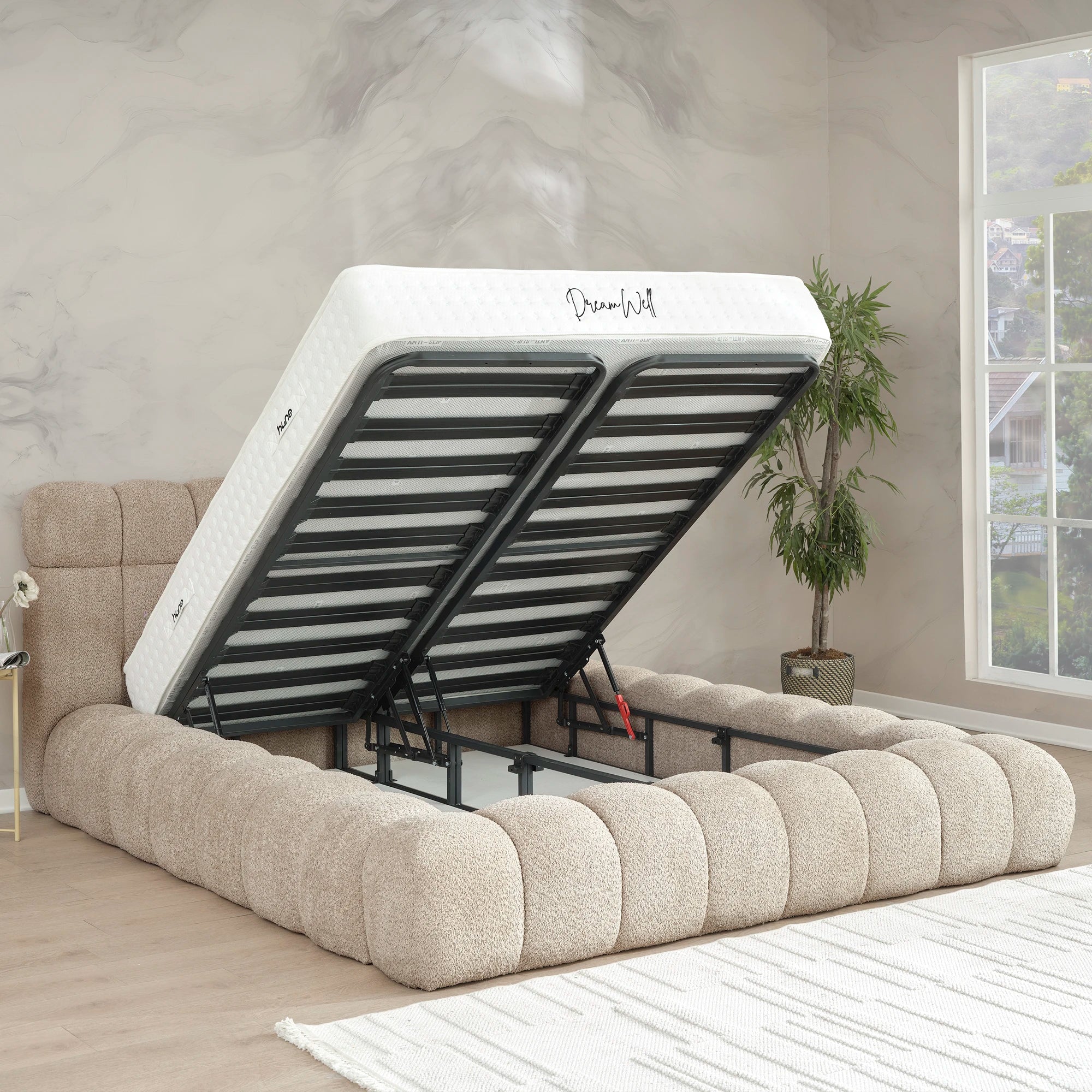 Bett mit Stauraum NORA