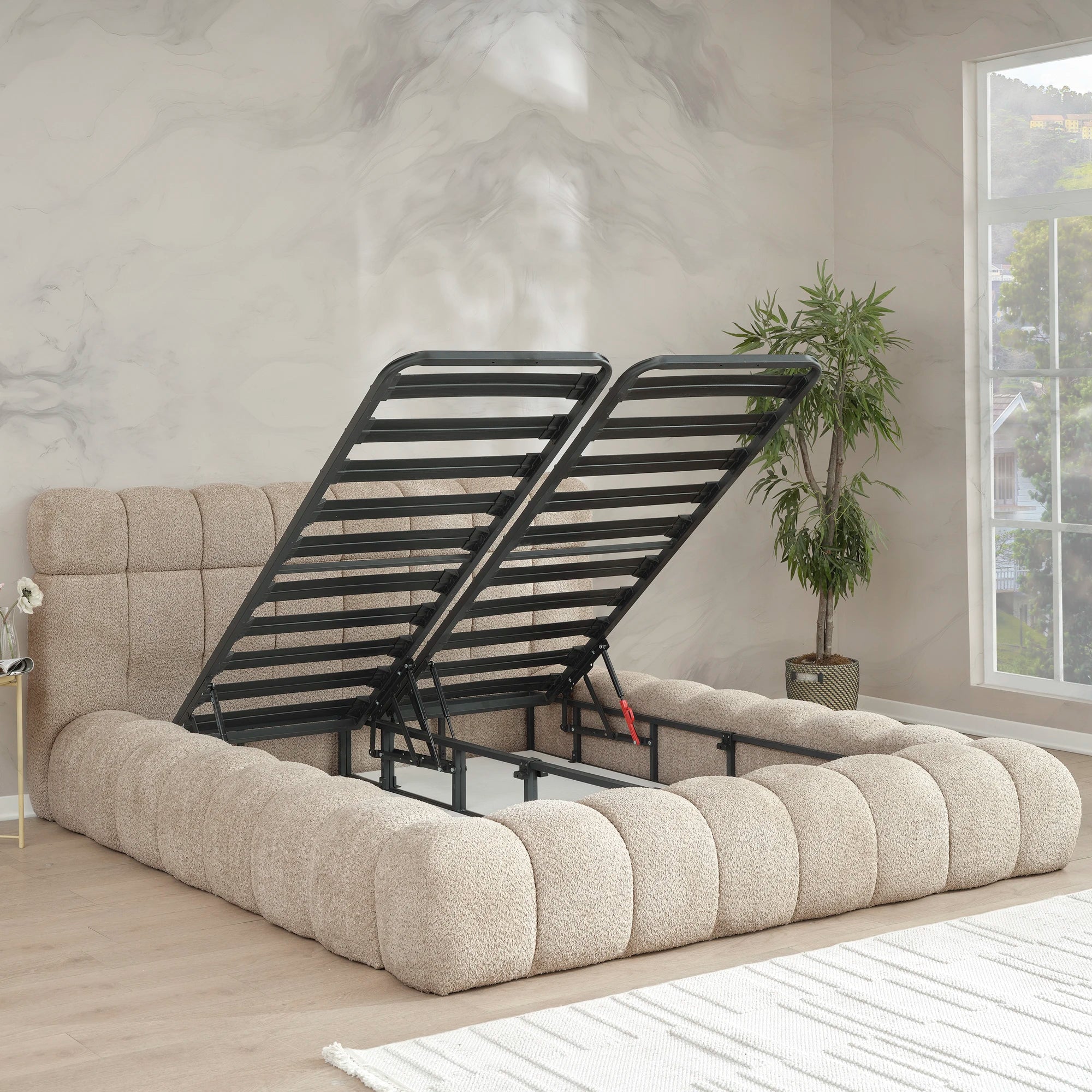 Bett mit Stauraum NORA