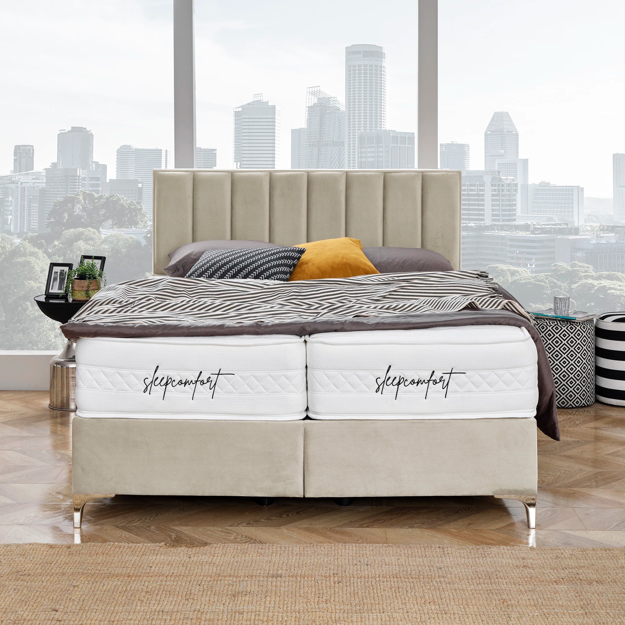 Posteľ s úložným priestorom PARÍŽ