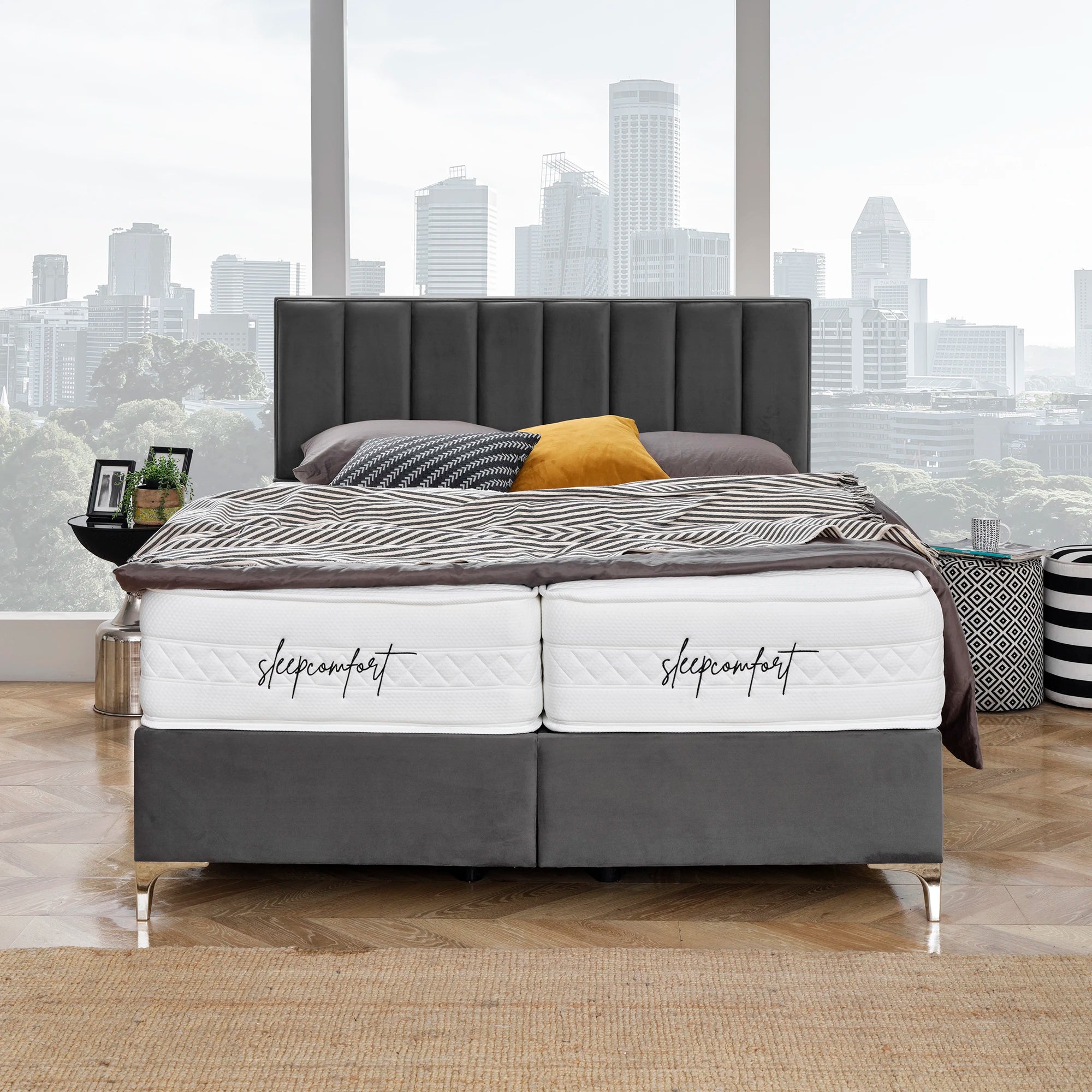 Posteľ s úložným priestorom PARÍŽ