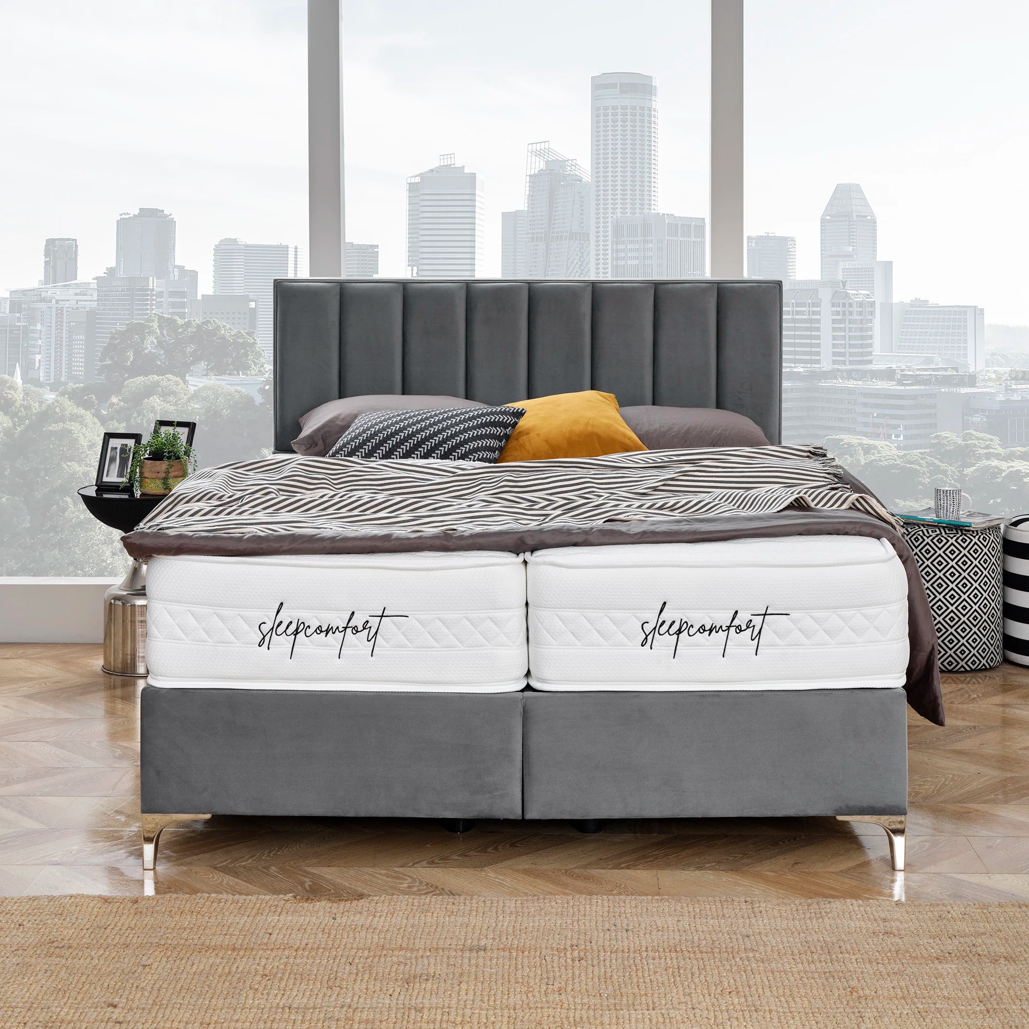 Posteľ s úložným priestorom PARÍŽ