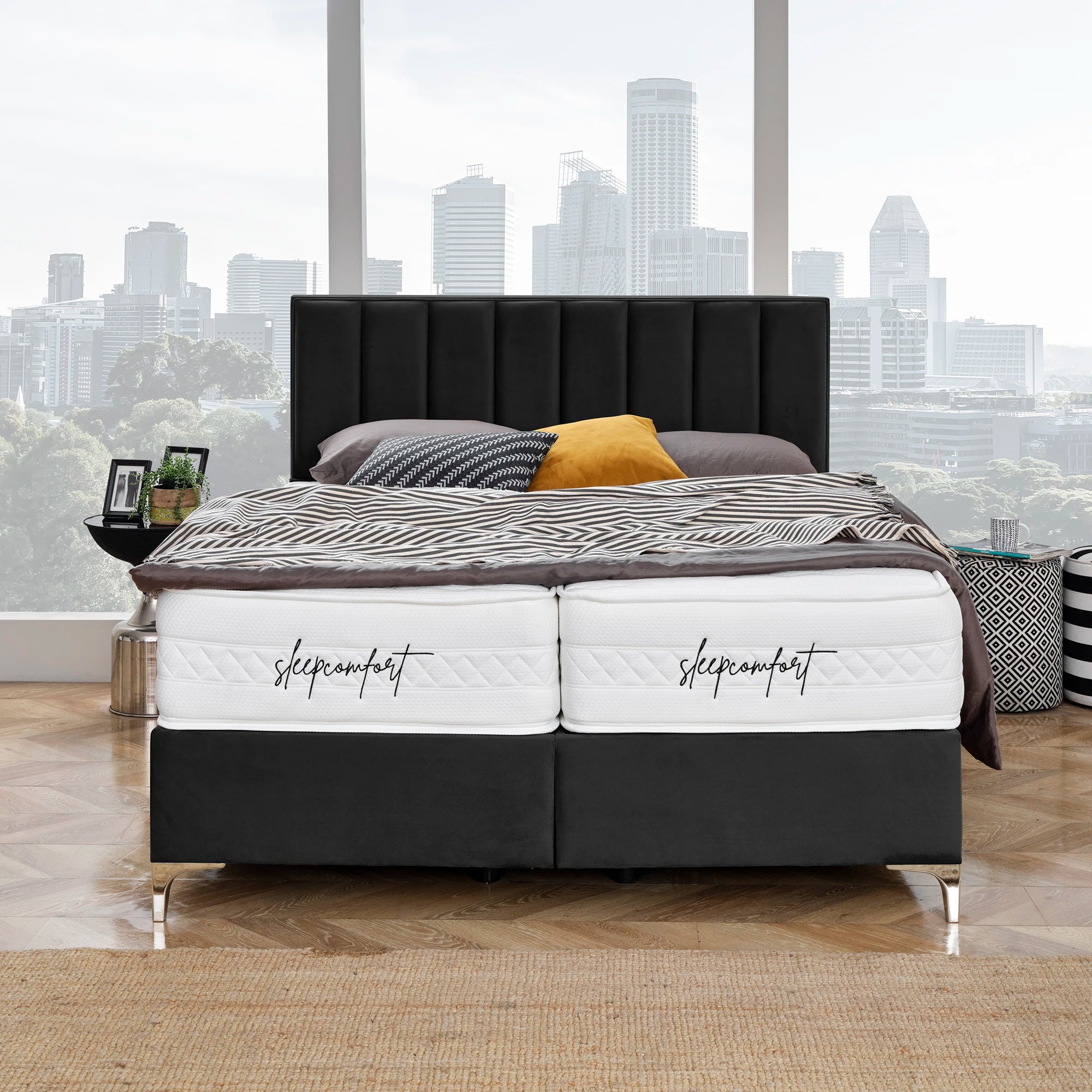 Posteľ s úložným priestorom PARÍŽ