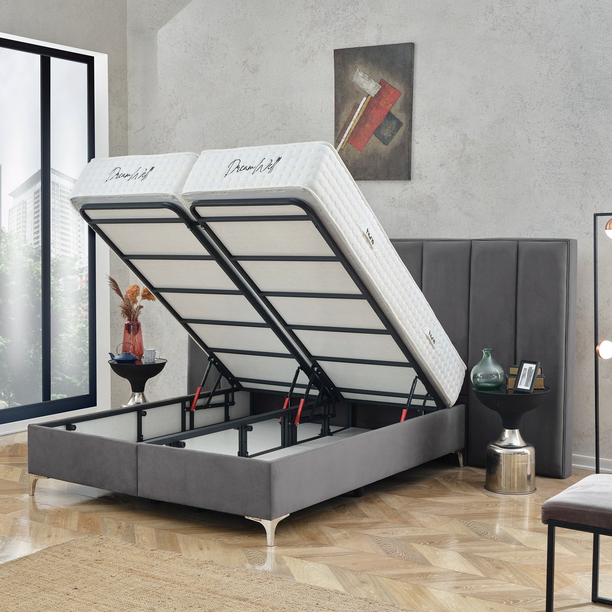 Bett mit Stauraum PASSION