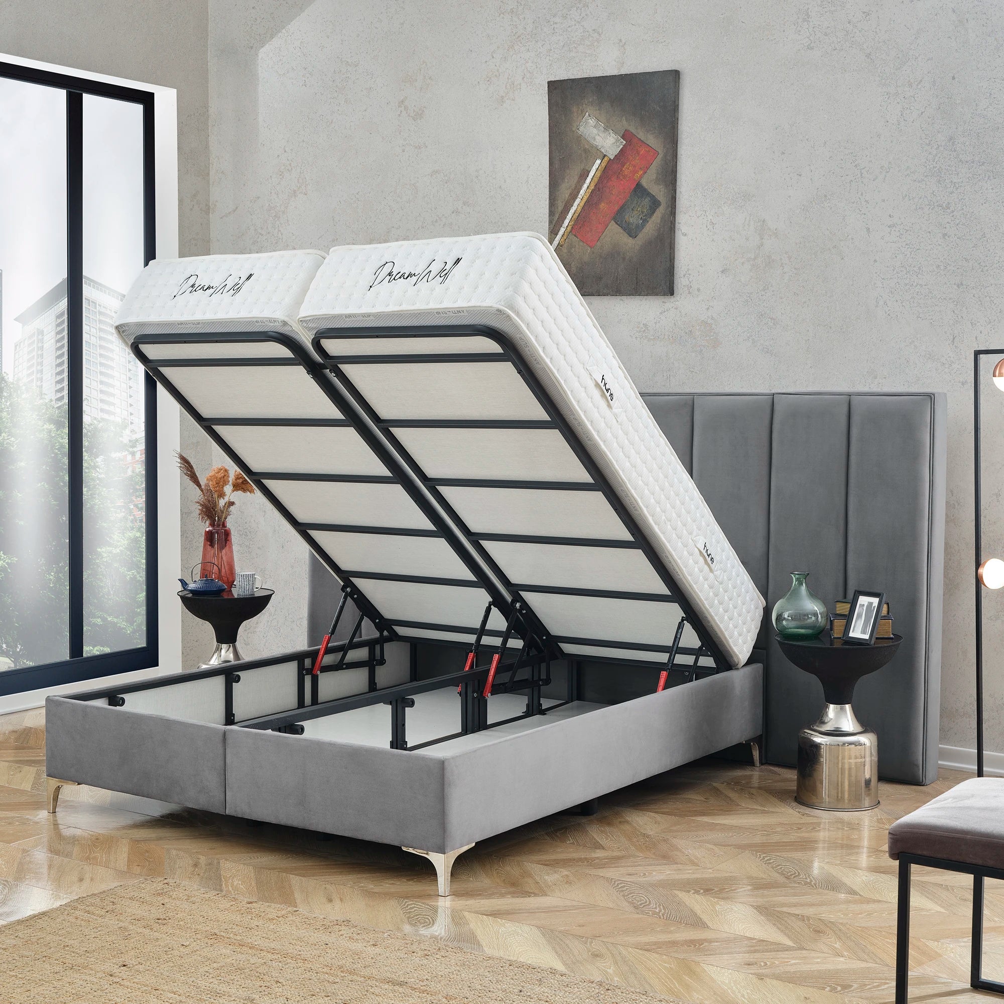 Bett mit Stauraum PASSION