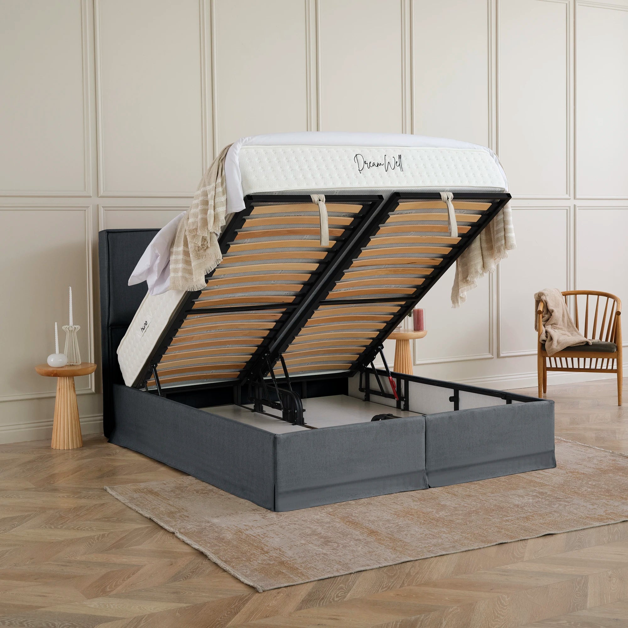 Bett mit Stauraum SIENA