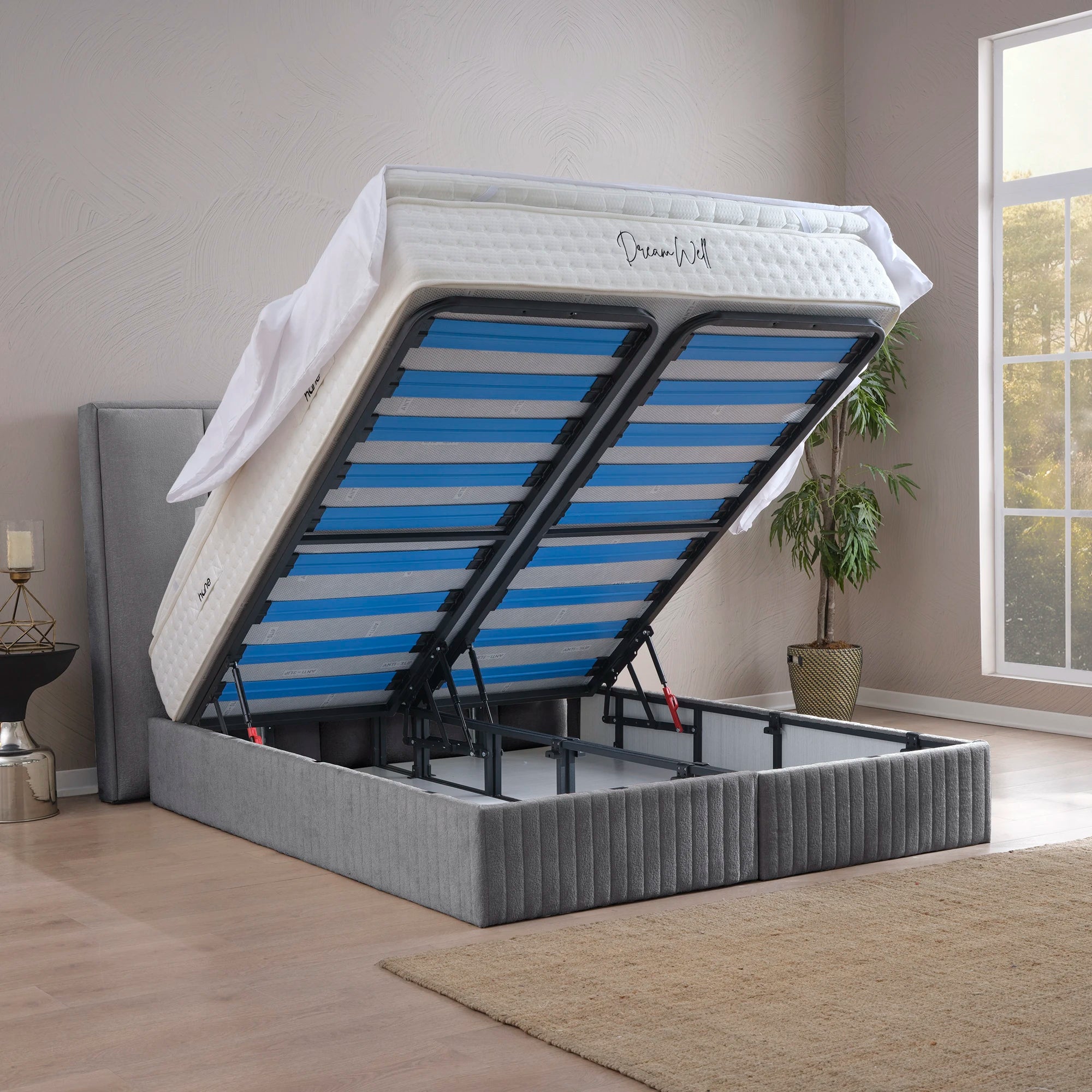 Bett mit Stauraum THEO