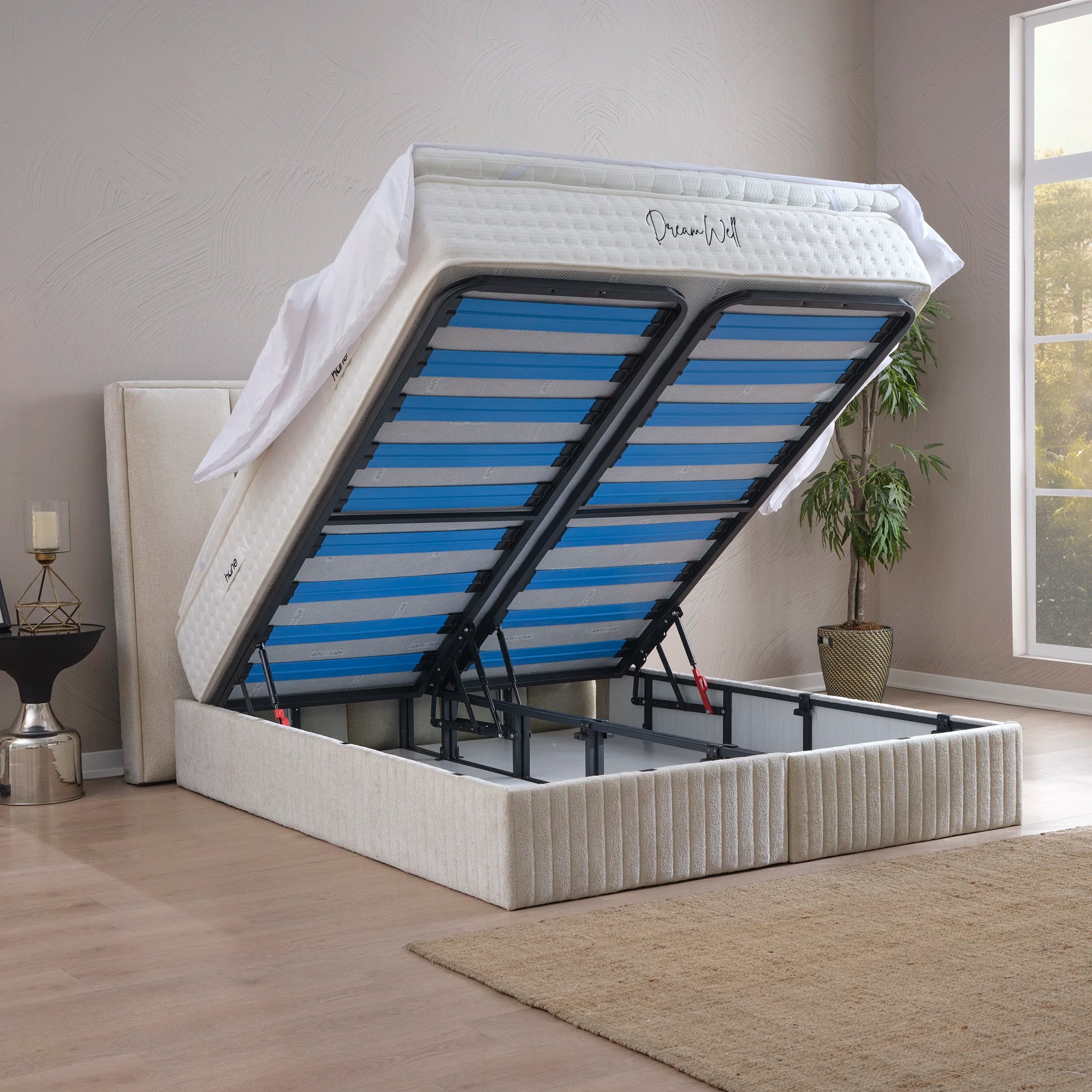 Bett mit Stauraum THEO