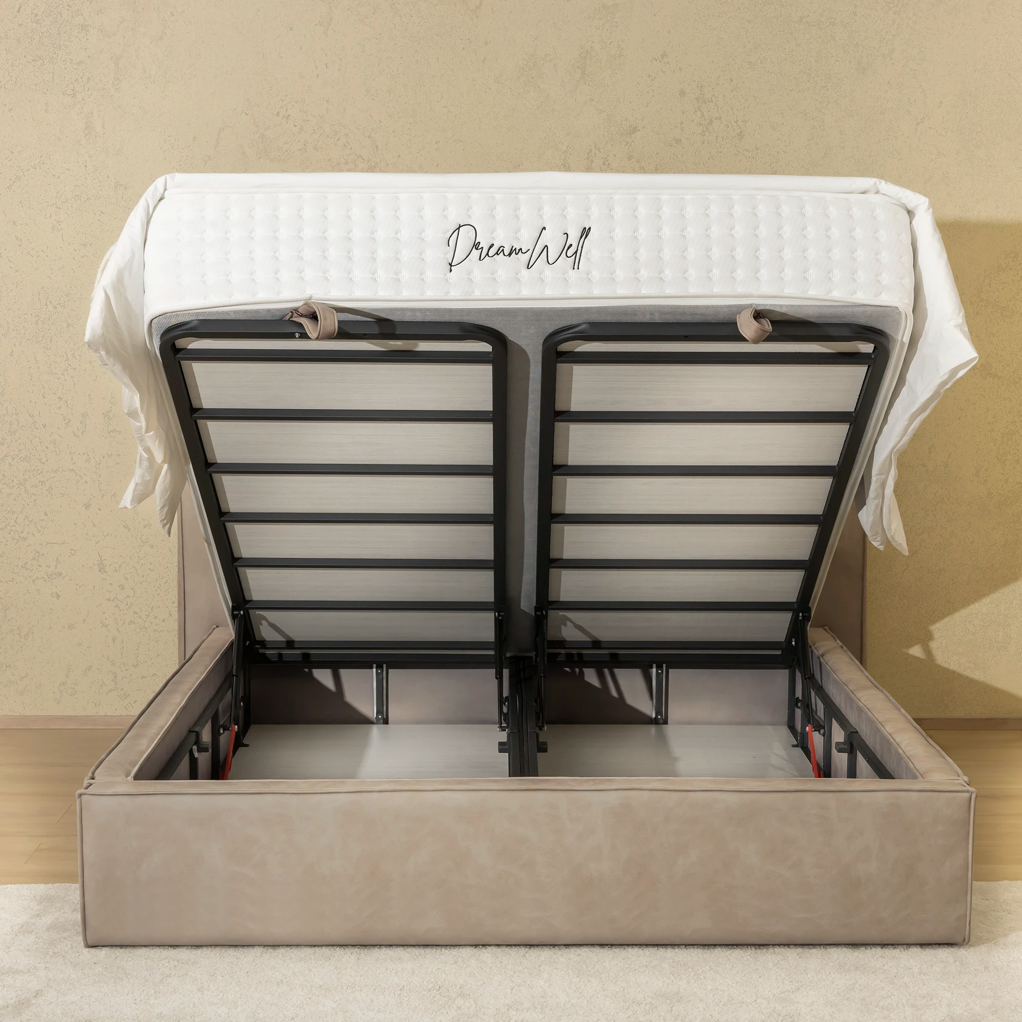 Bett mit Stauraum TORINO