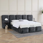 Designer Polsterbett mit Stauraum Veronica XL