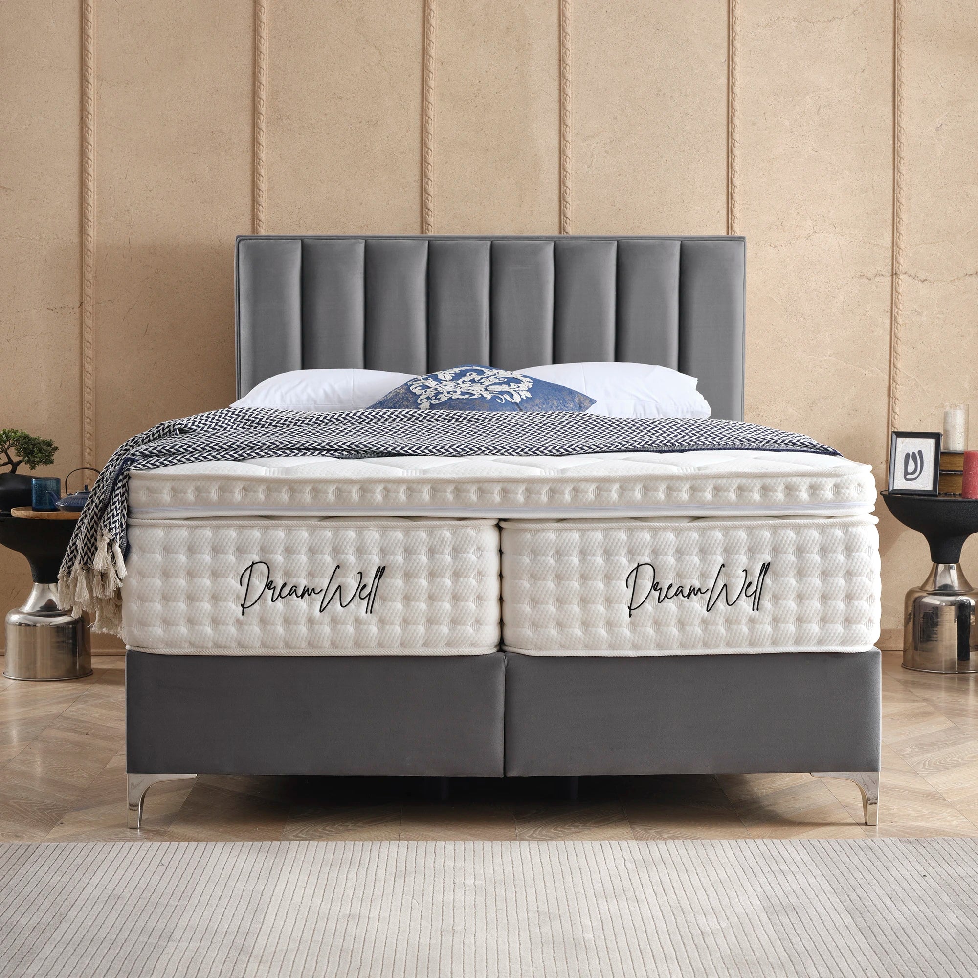 Posteľ s úložným priestorom VERTIKÁLNA