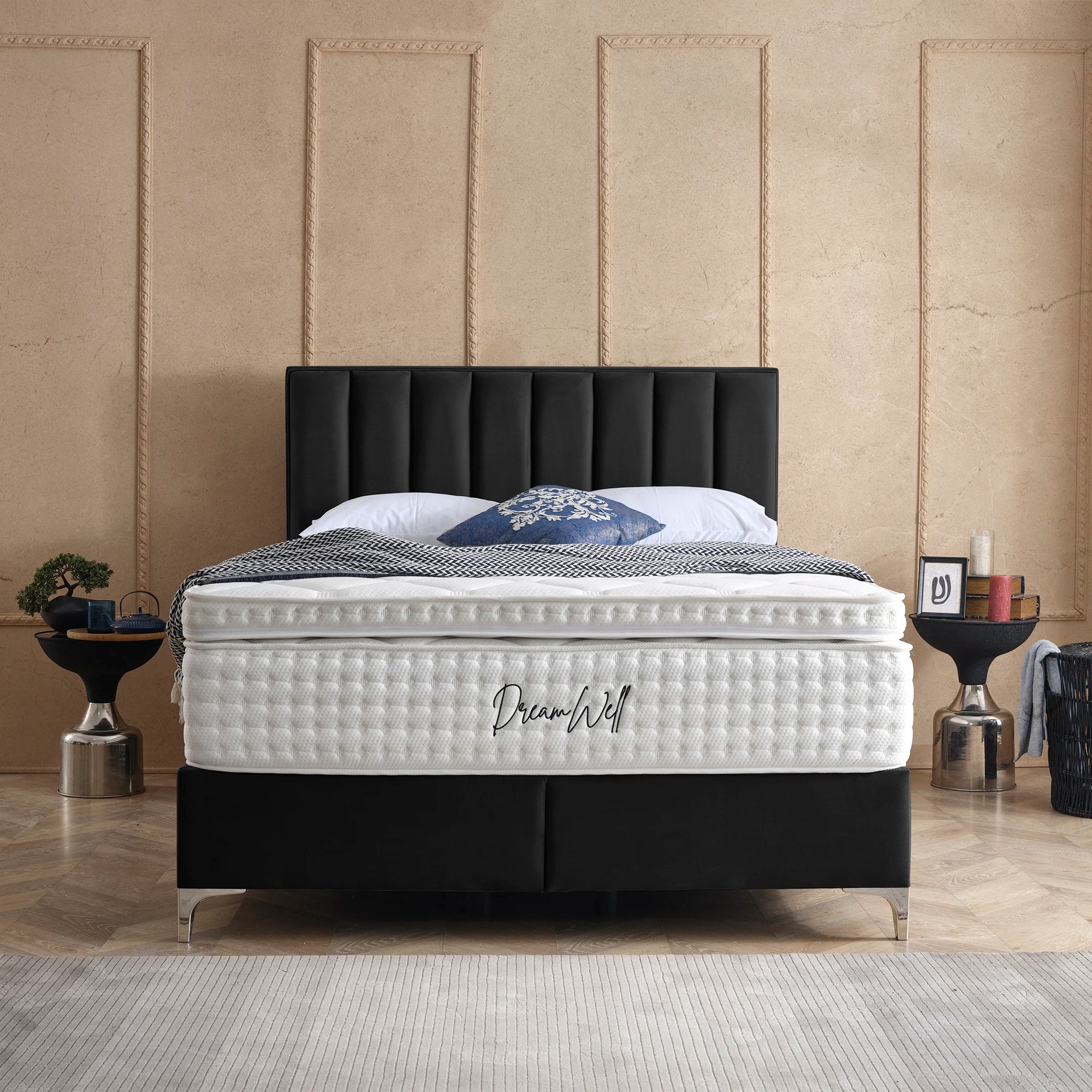 Posteľ s úložným priestorom VERTIKÁLNA