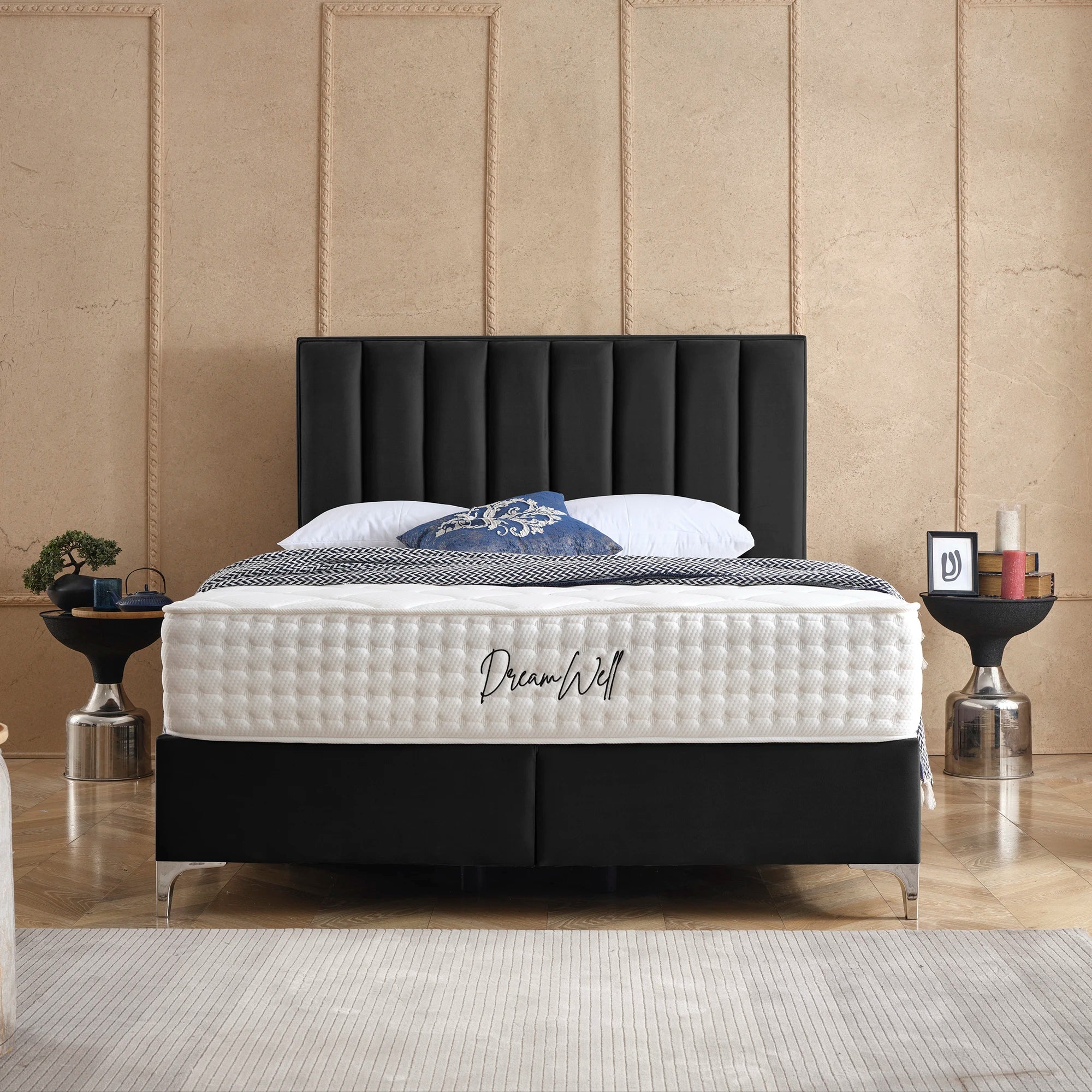 Posteľ s úložným priestorom VERTIKÁLNA