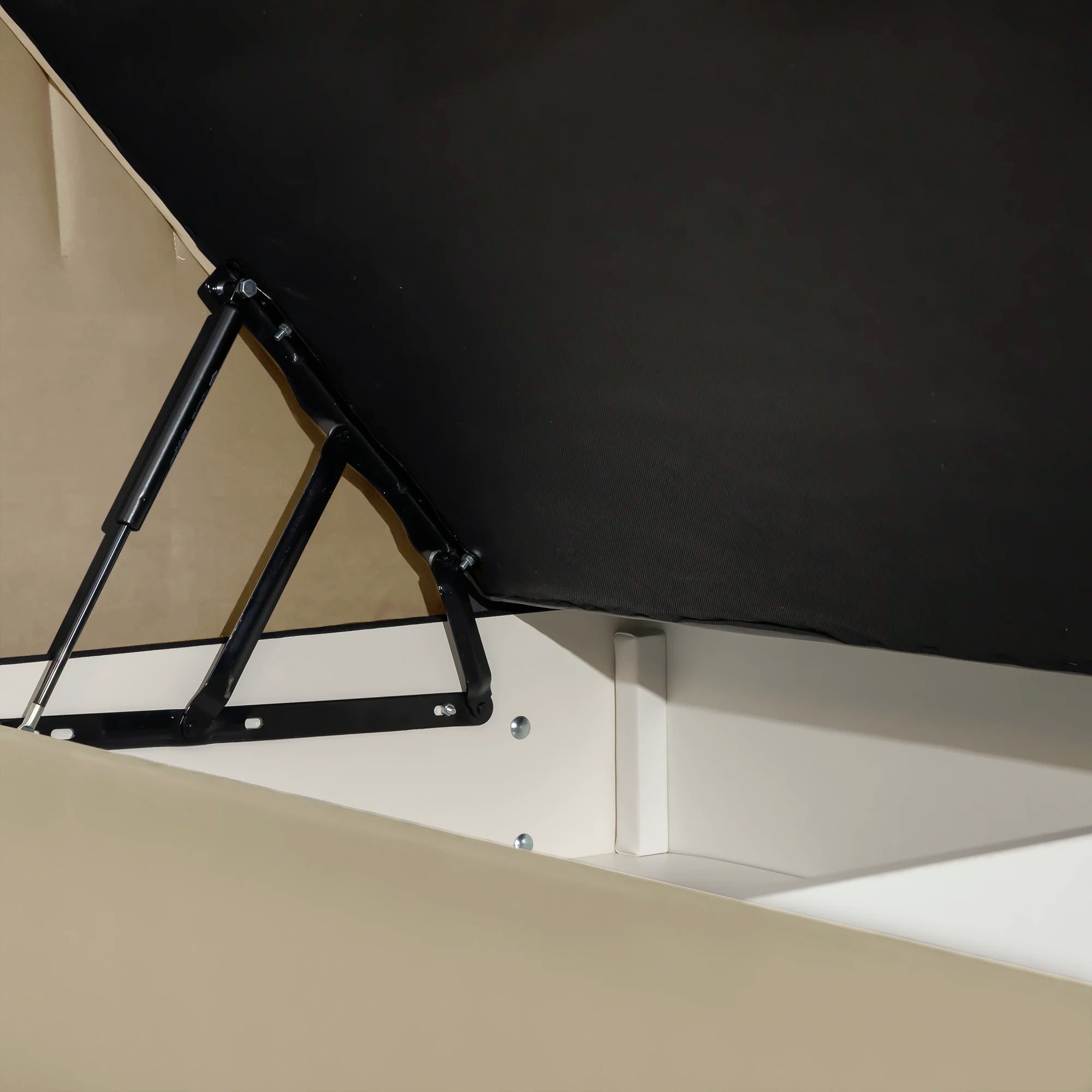 Boxsprinbett mit Stauraum MOZART