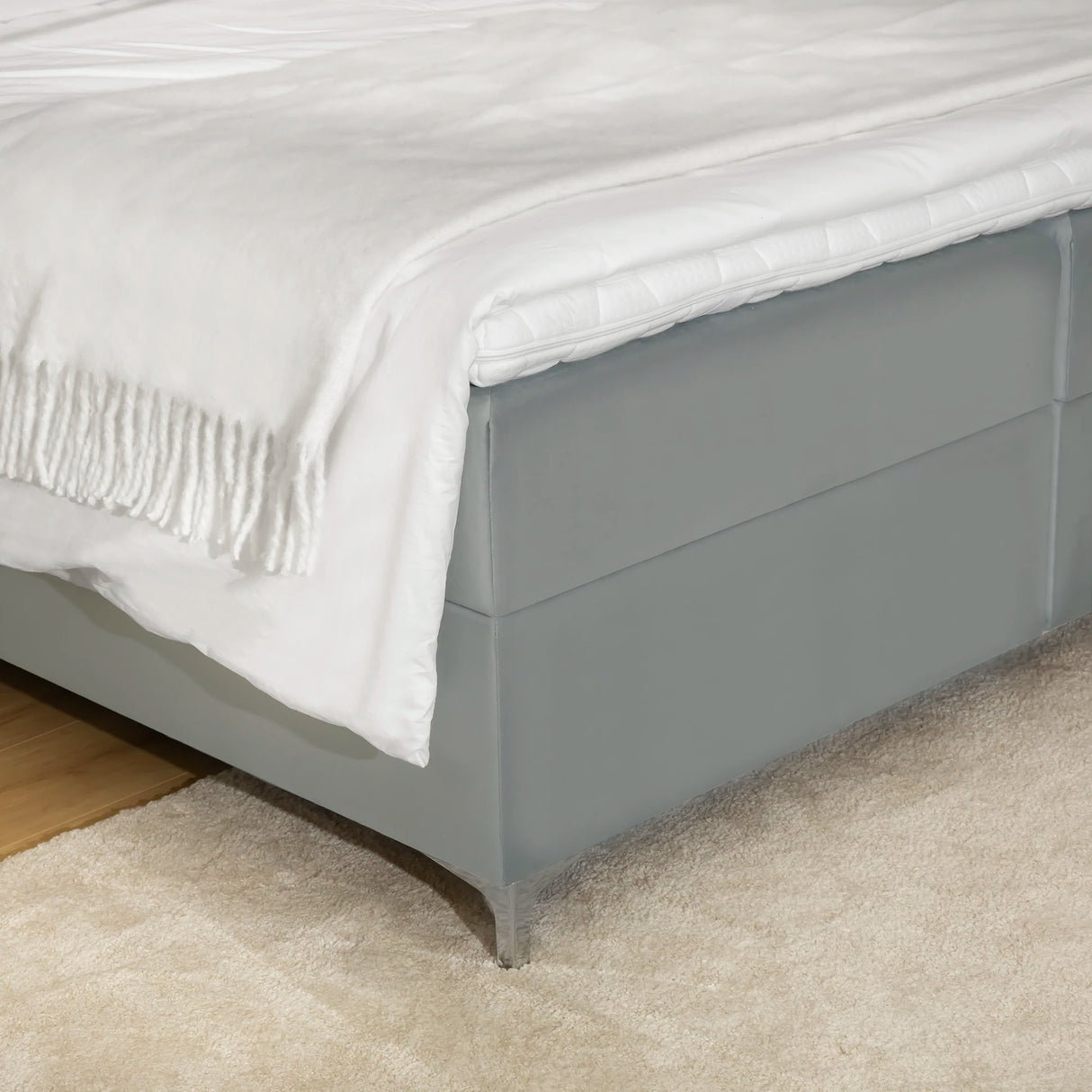 Boxsprinbett mit Stauraum MOZART