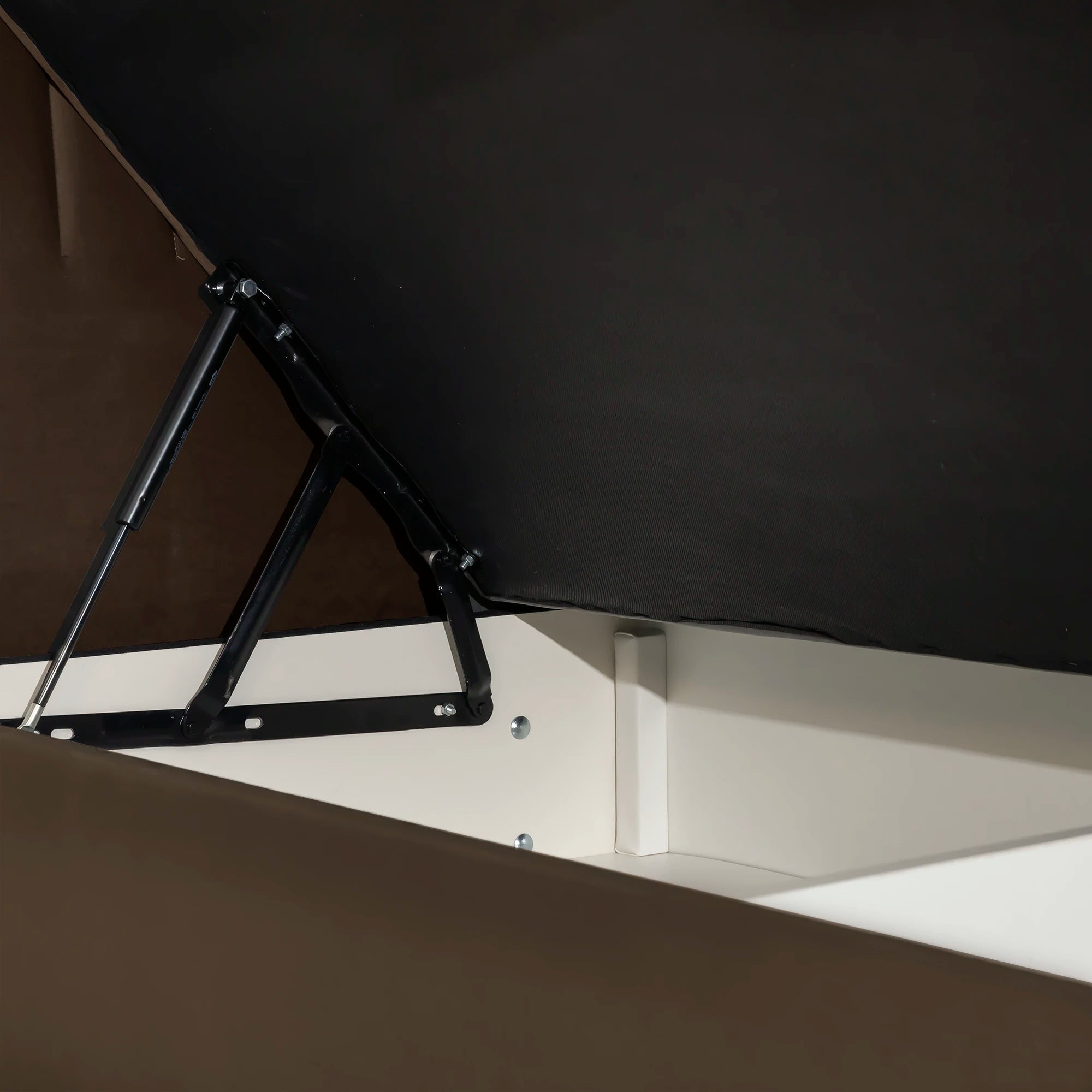 Boxsprinbett mit Stauraum MOZART