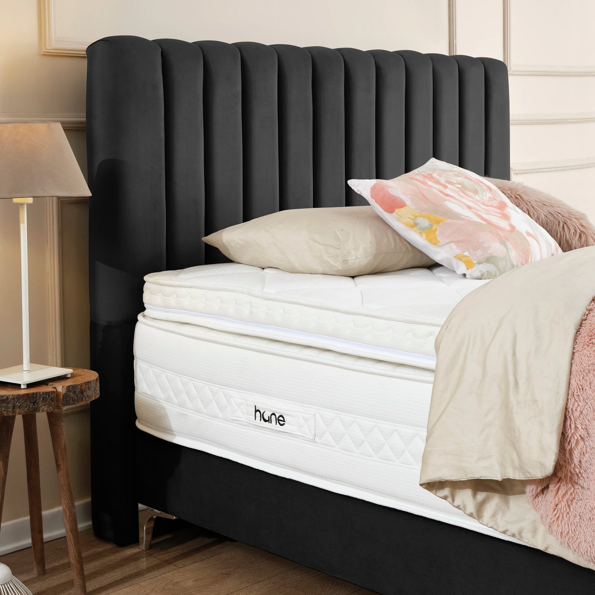 Posteľ s boxspringom DUBAJ