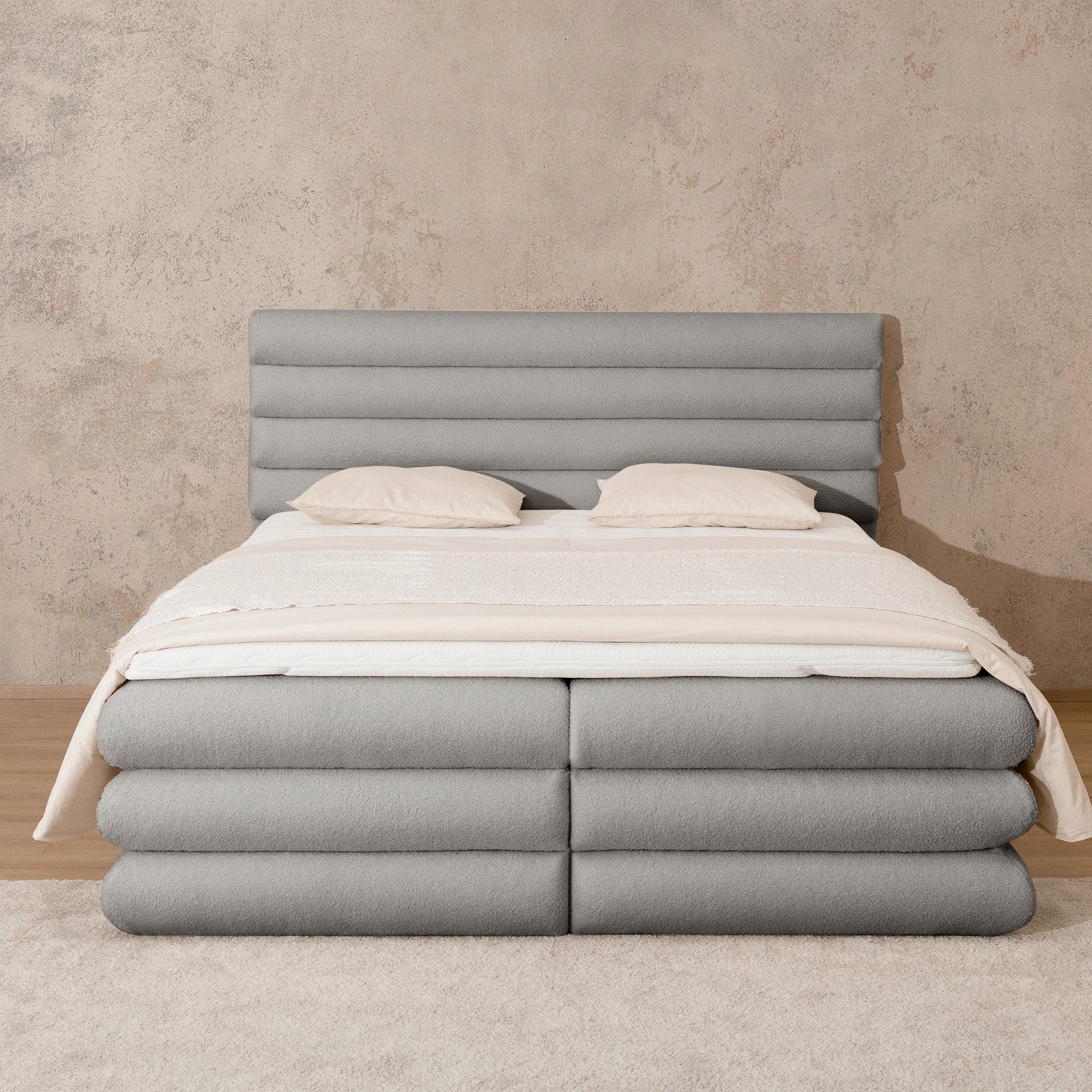 Boxspringbett mit Stauraum FLUFFY