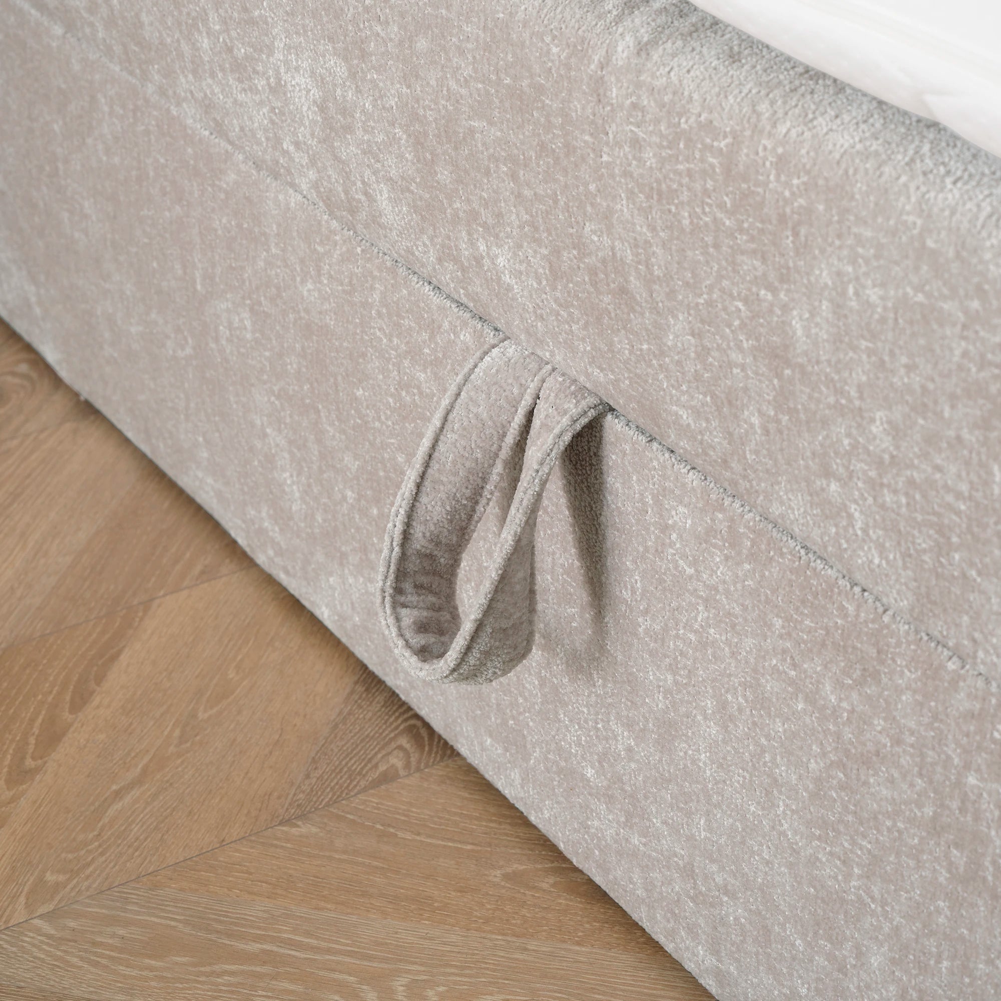 Posteľ s boxspringom a úložným priestorom LILY