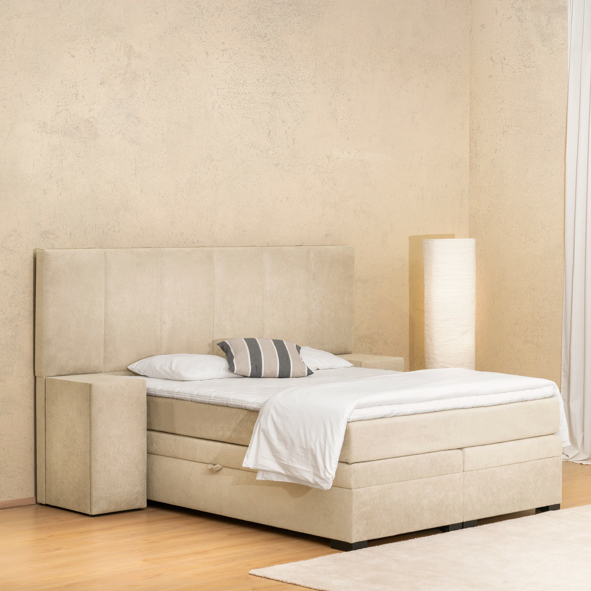 Komplettes Boxspring-Set MONET