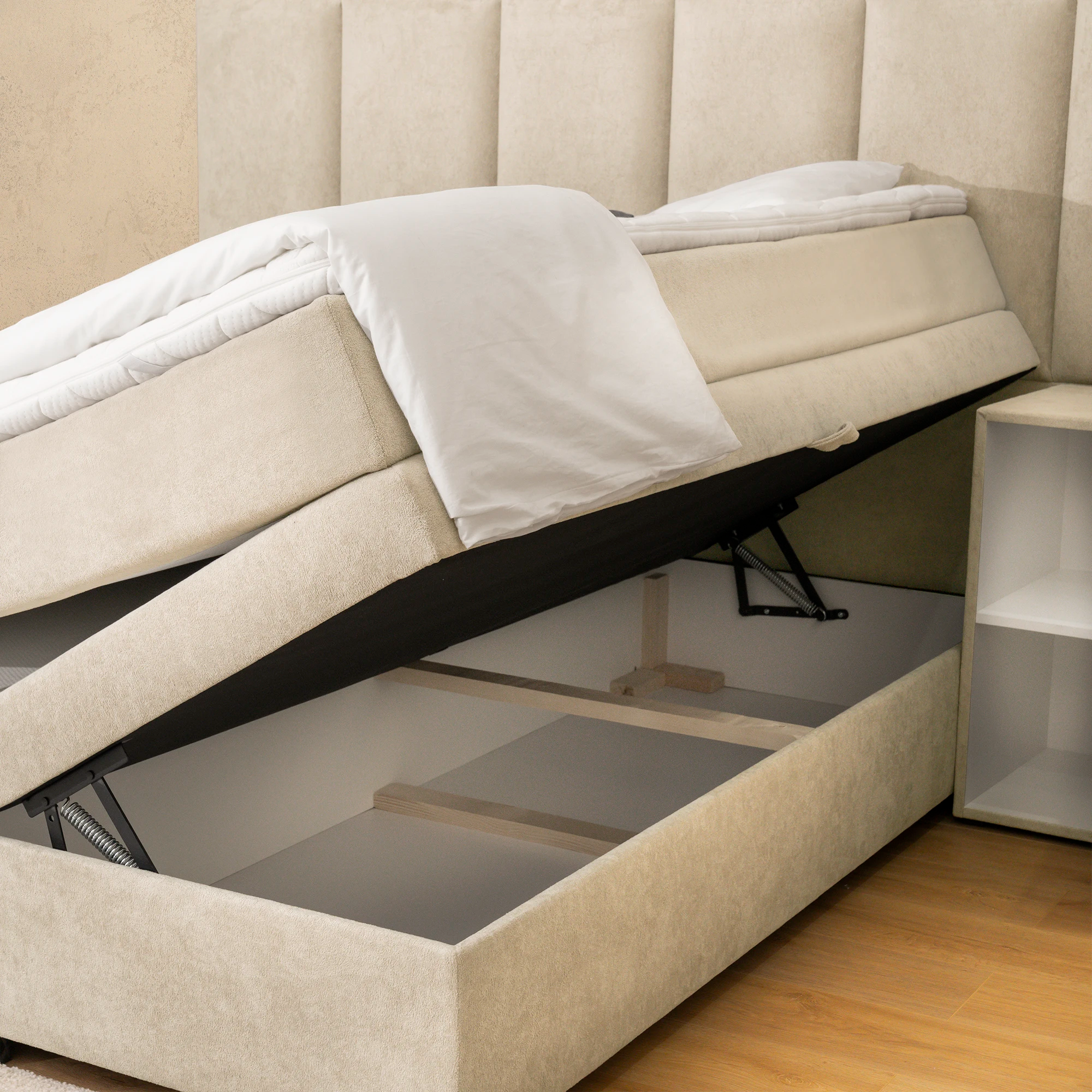 Komplettes Boxspring-Set MONET