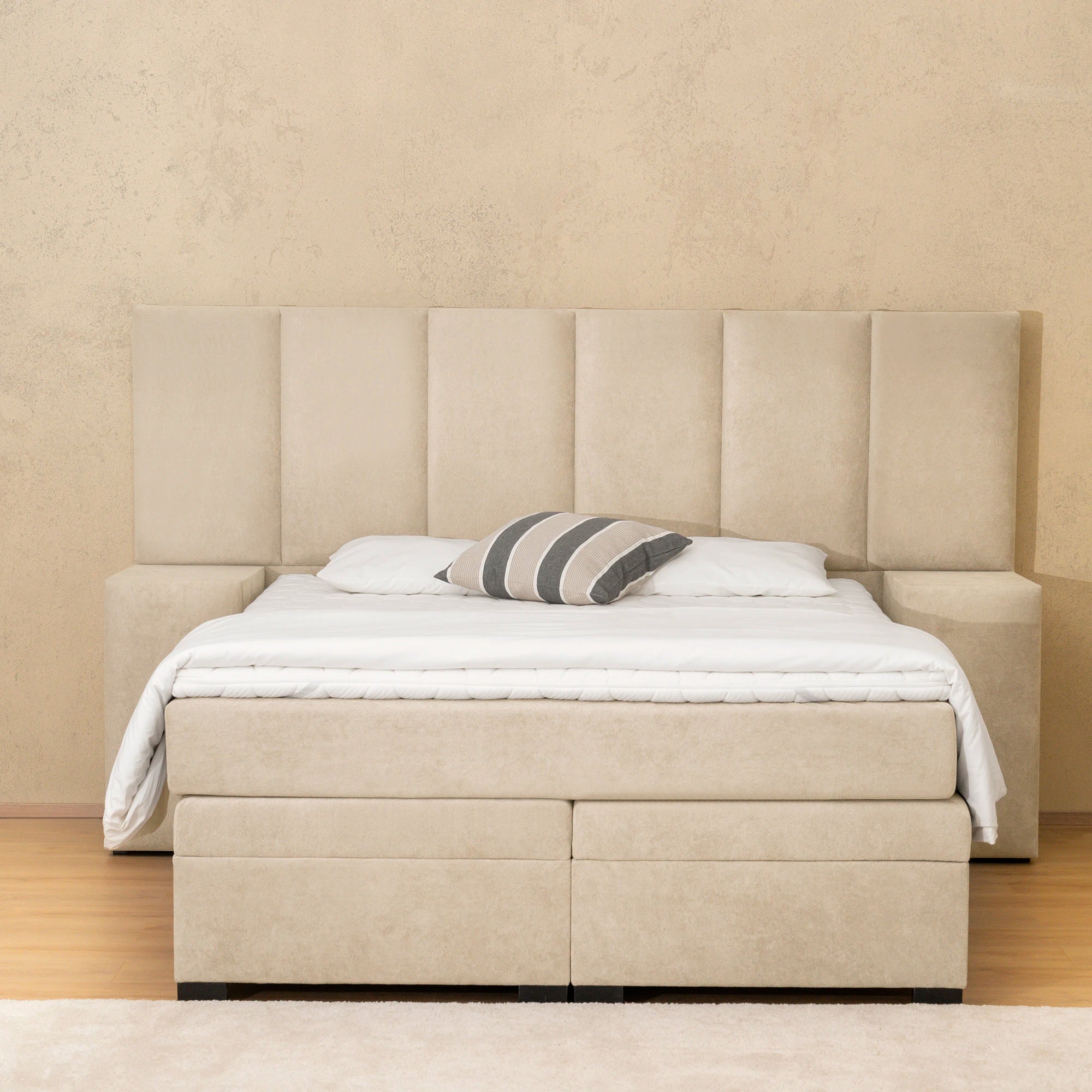 Komplettes Boxspring-Set MONET