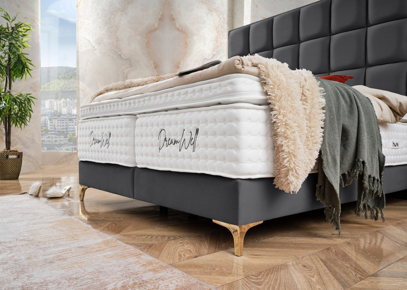 Boxspringbett CASTLE LONG