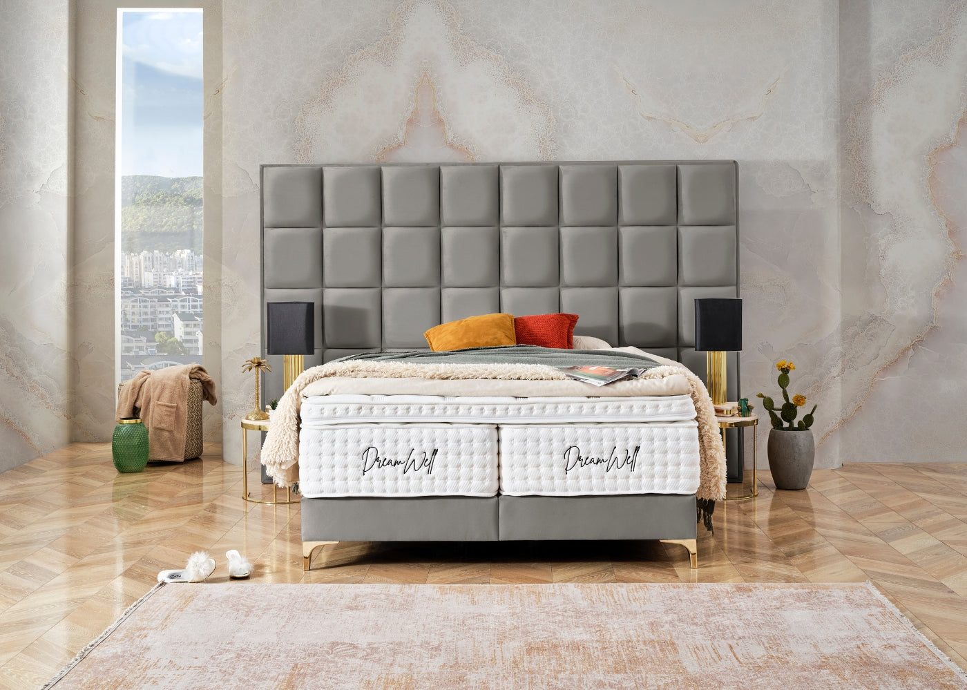 Boxspringbett CASTLE LONG