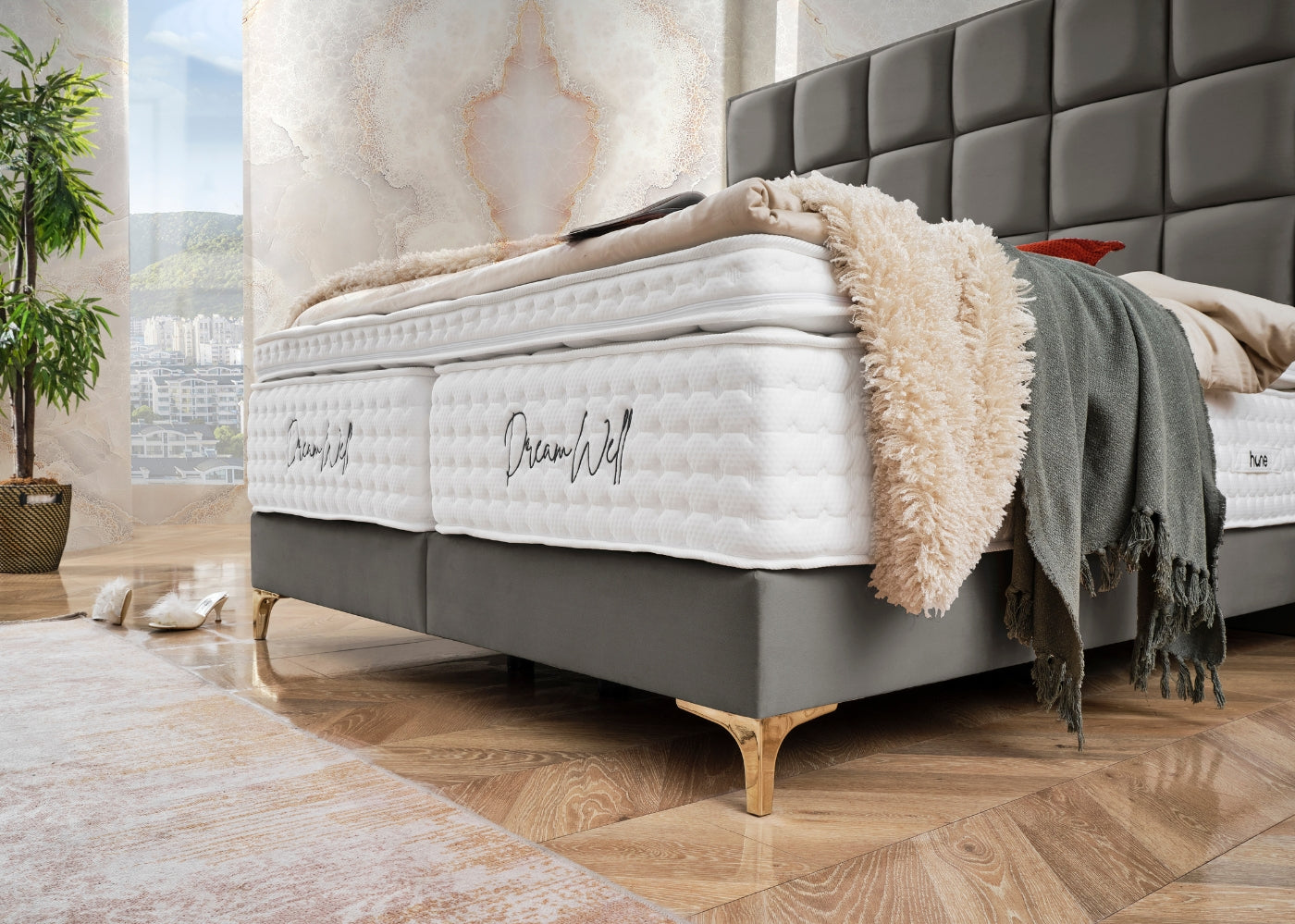 Boxspringbett CASTLE LONG