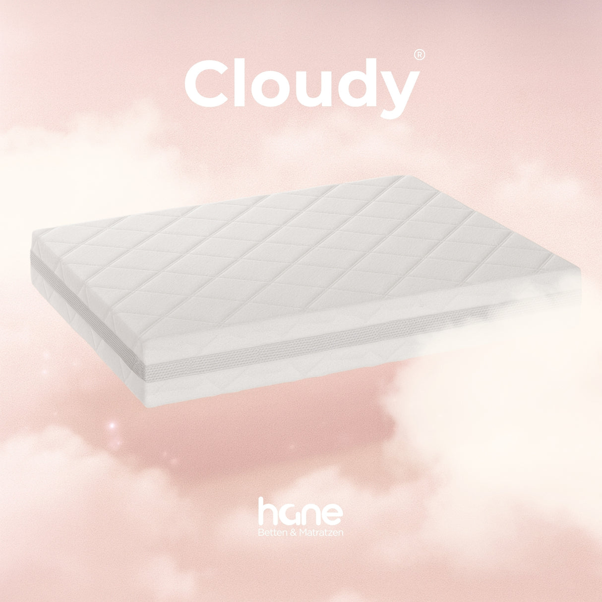 Komplettes Bett MAJESTIC (inkl. Cloudy Matratze)